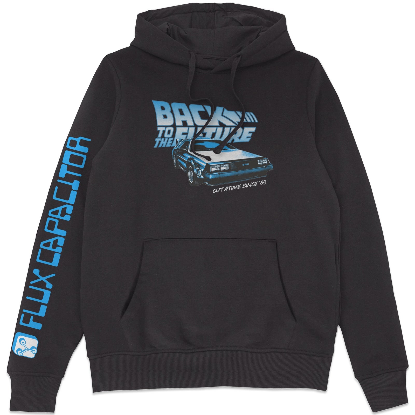 Back To The Future Outatime Since 85 Hoodie - Black - M