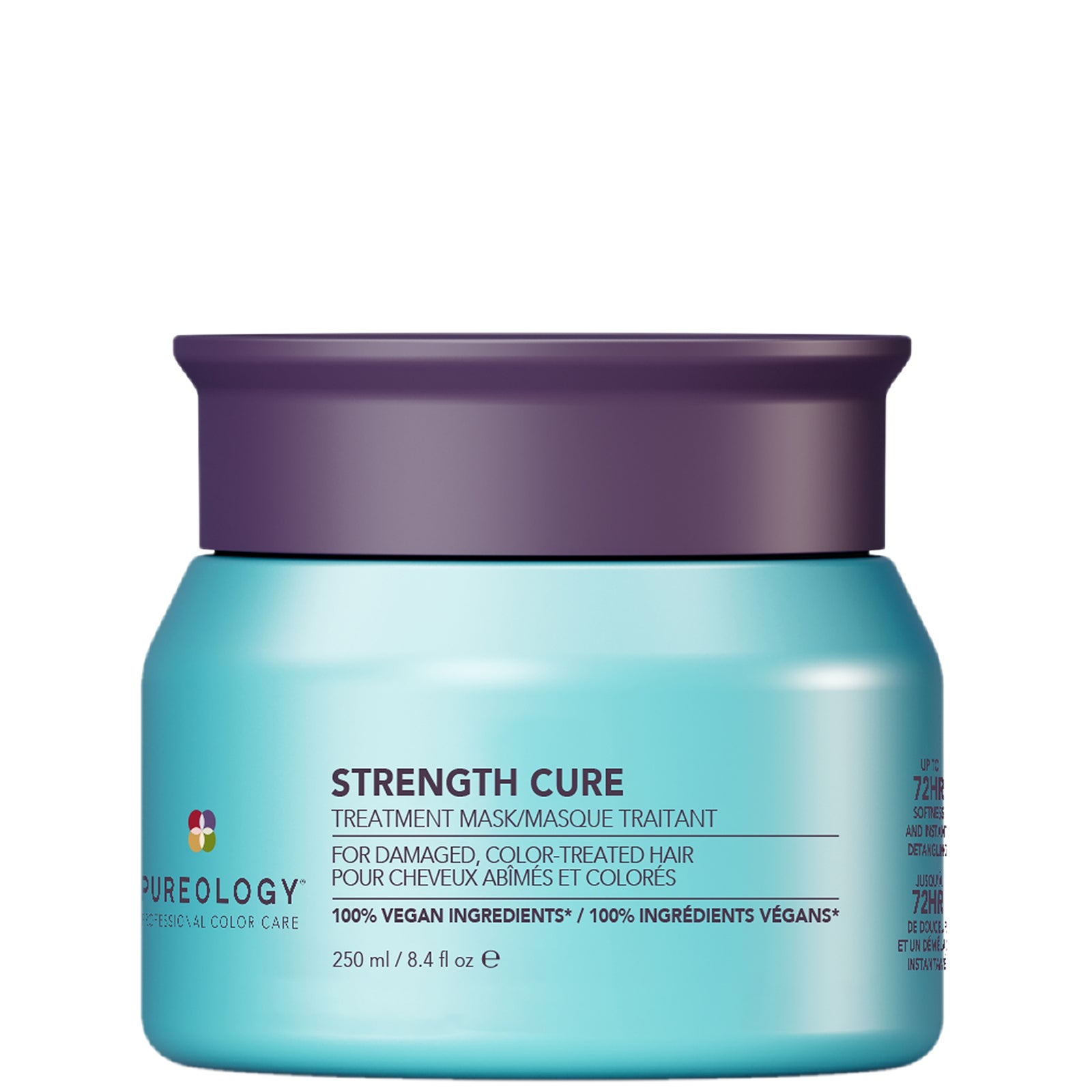 Pureology Strength Cure Hair Treatment Mask - Intense Repair Hair Mask for Damaged or Color-Treated Hair 250ml