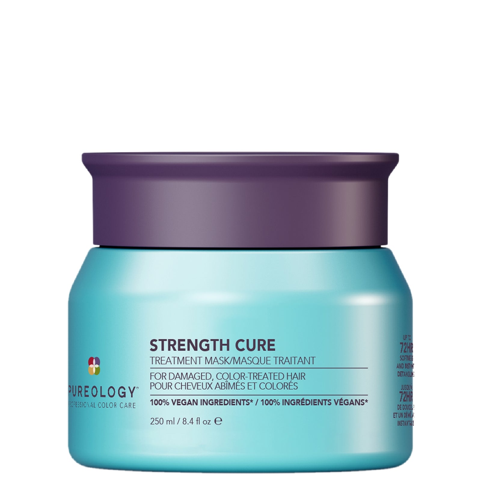 Pureology Strength Cure Hair Treatment Mask - Intense Repair Hair Mask for Damaged or Color-Treated Hair 250ml