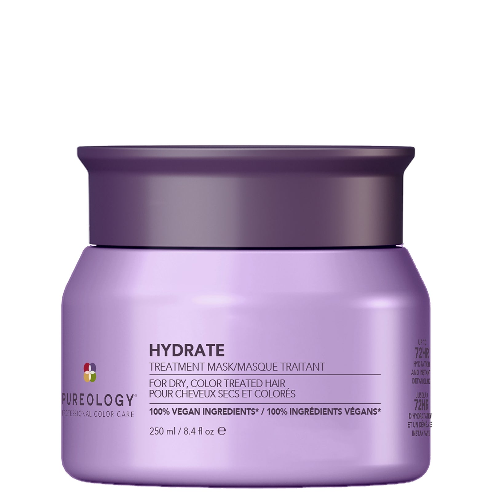 Pureology Hydrate Hair Treatment Mask - Deep Conditioning Hair Mask for Dry or Color-Treated Hair 250ml