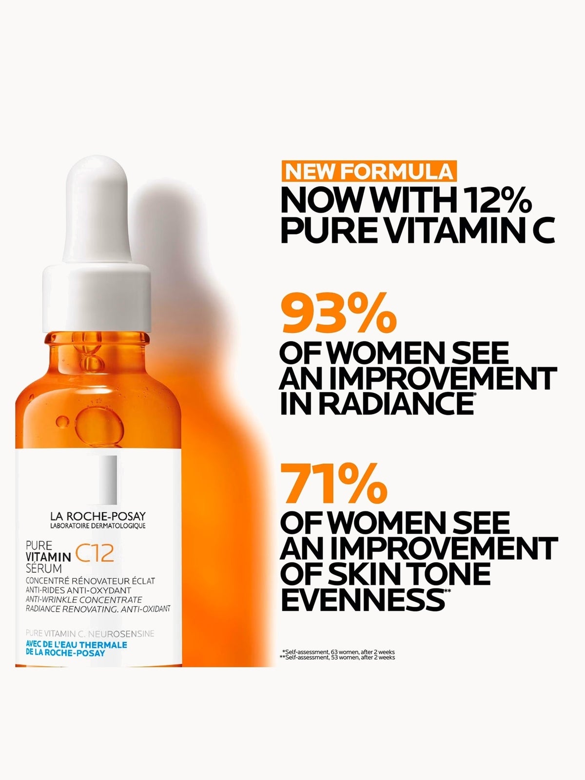 La Roche-Posay Anti-Ageing Skin Glow & Protection Routine with SPF 4