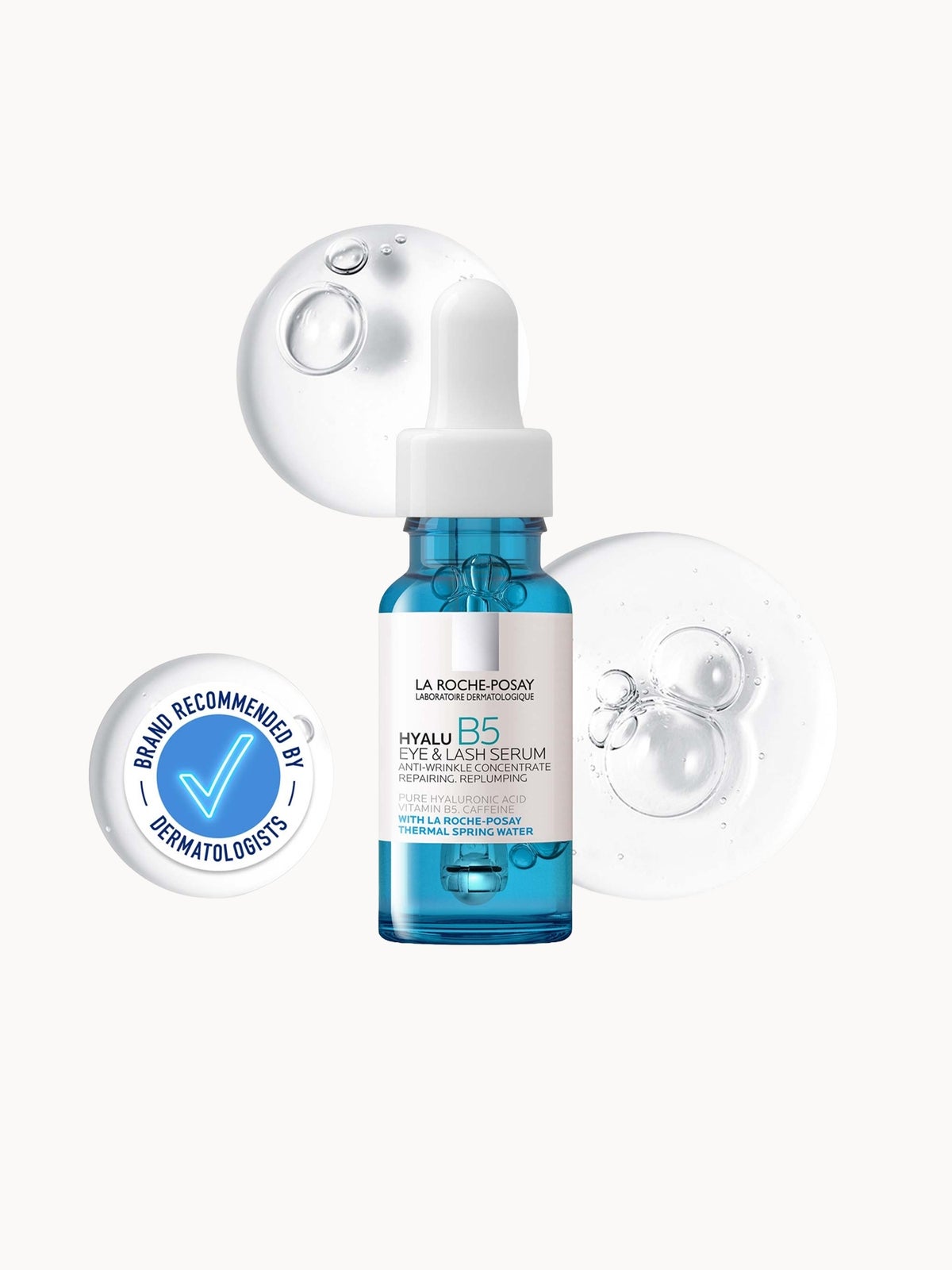 La Roche-Posay Replump and Hydrate Hyalu B5 Duo: Face Serum and Eye Cream Hyaluronic Acid Concentrated Care 4