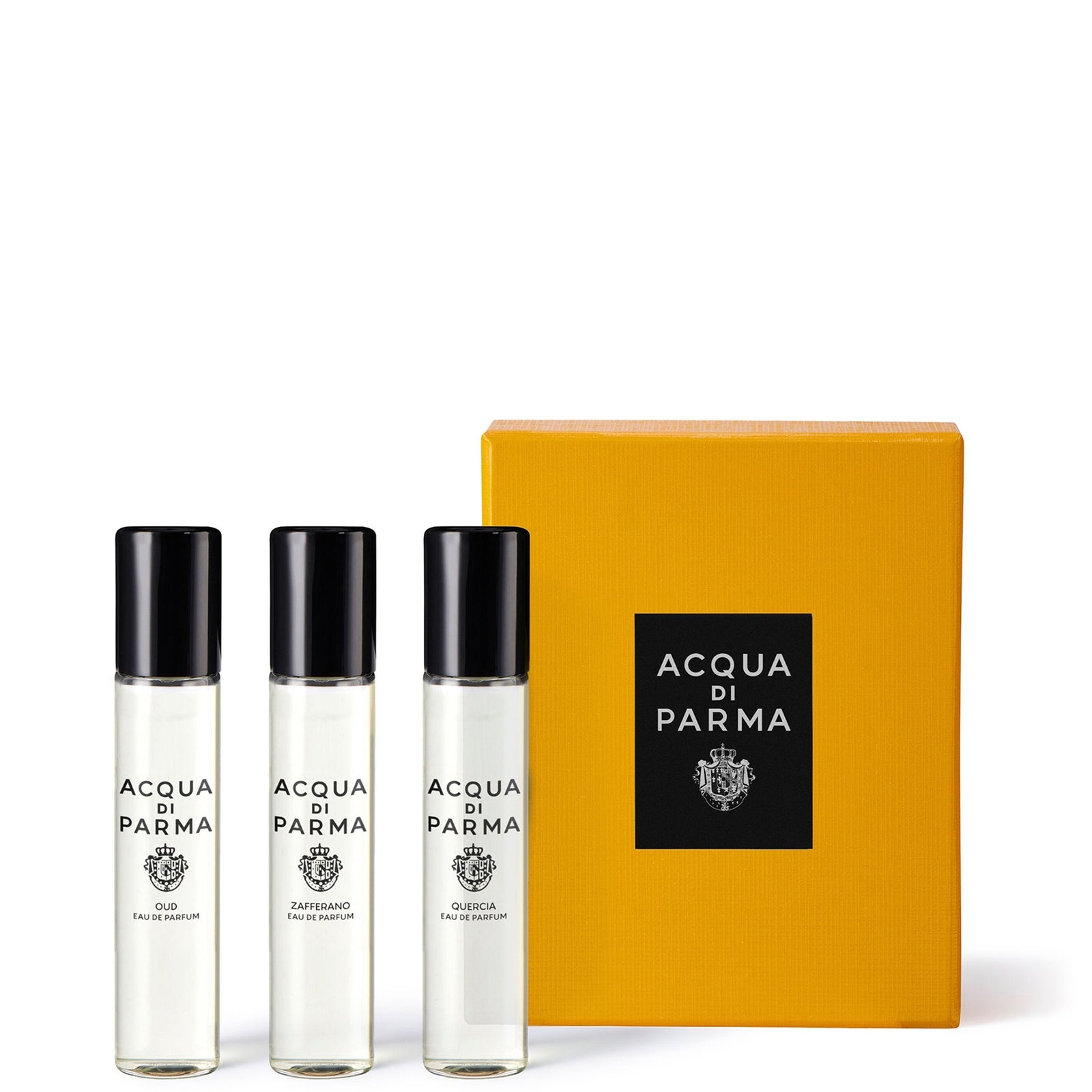 Acqua Di Parma Discovery Set Signatures of the Sun: Oud, Zafferano, Quercia