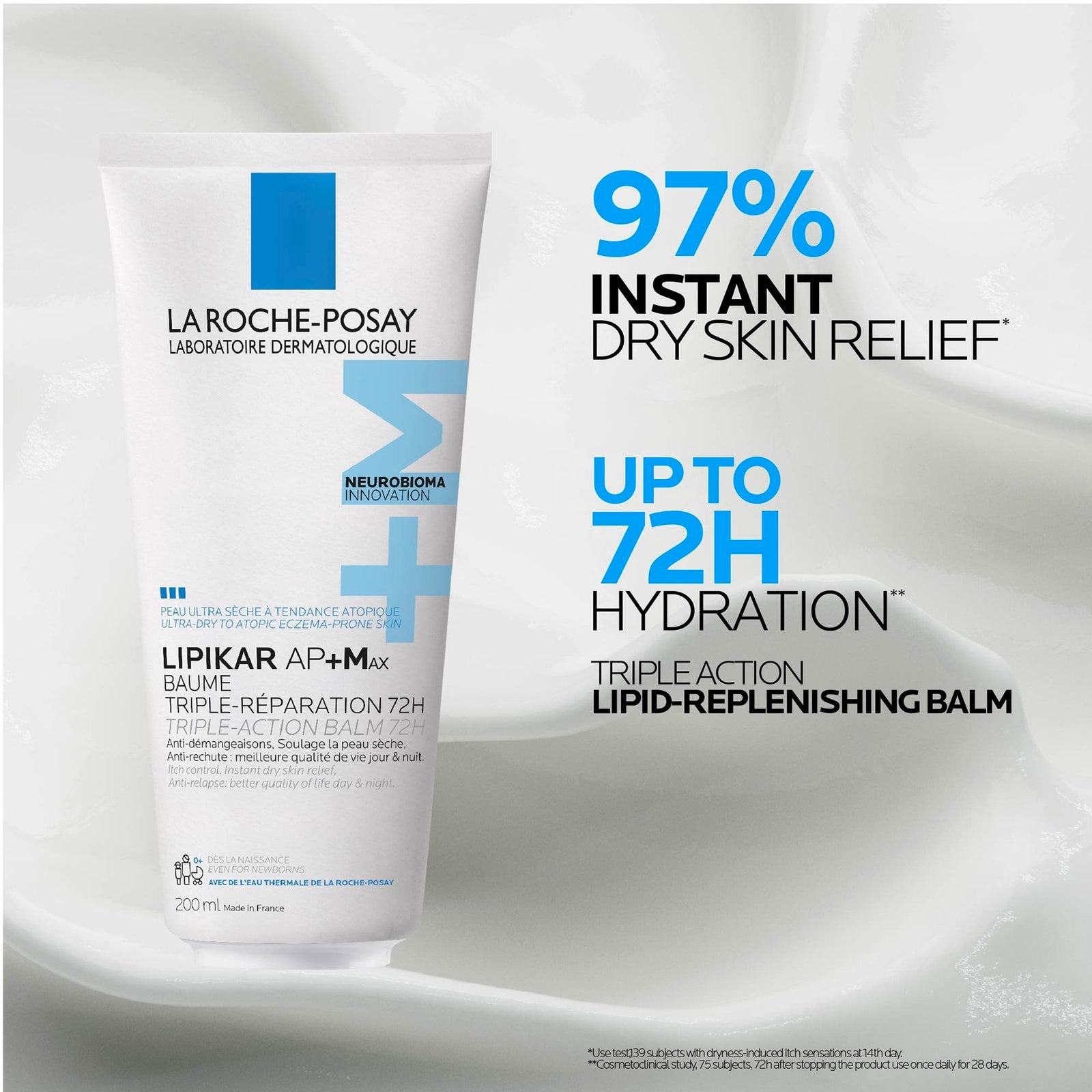 La Roche Posay - Lipikar Balsam AP+Max, 200 ml