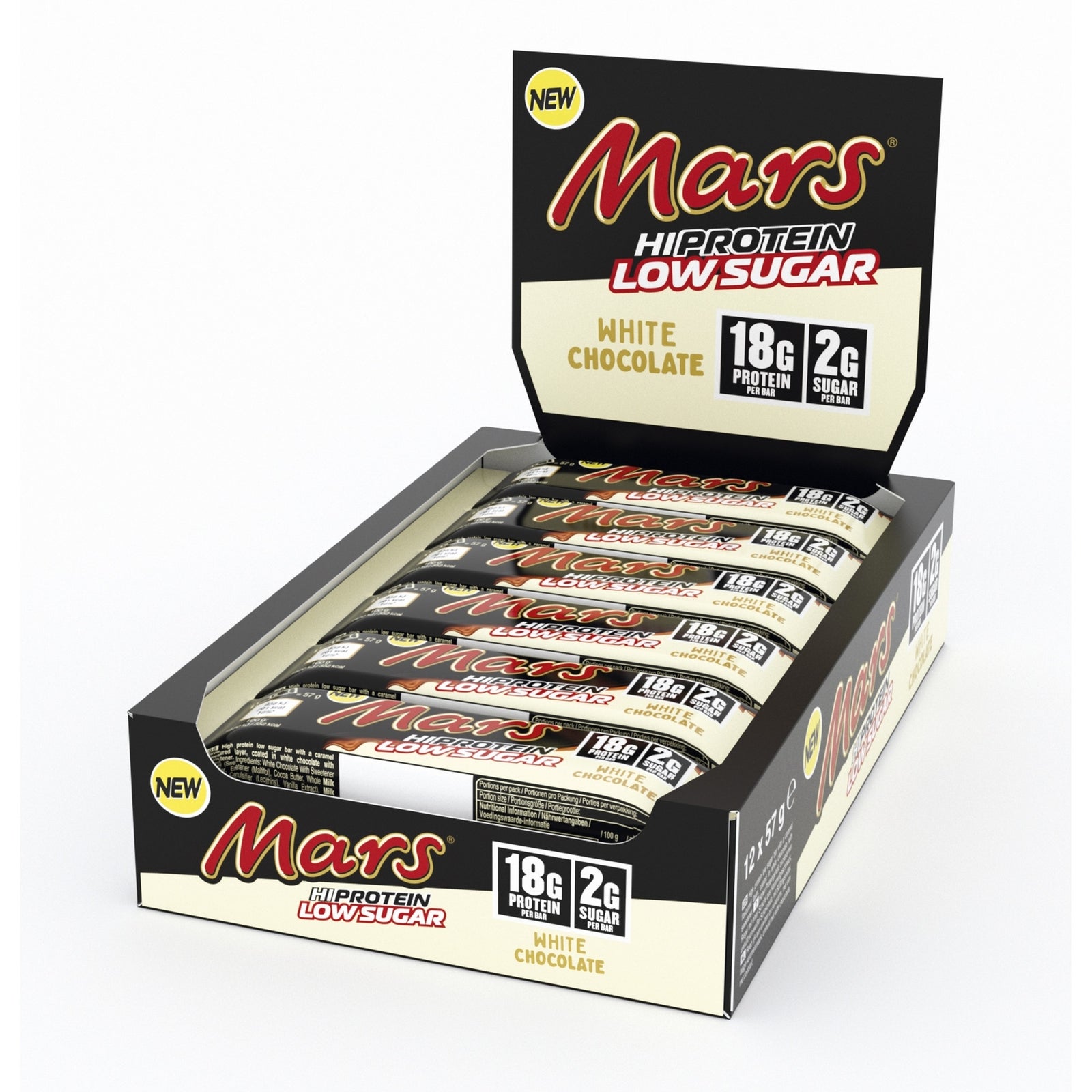 Mars - White HiProtein Bar - 12 Pack