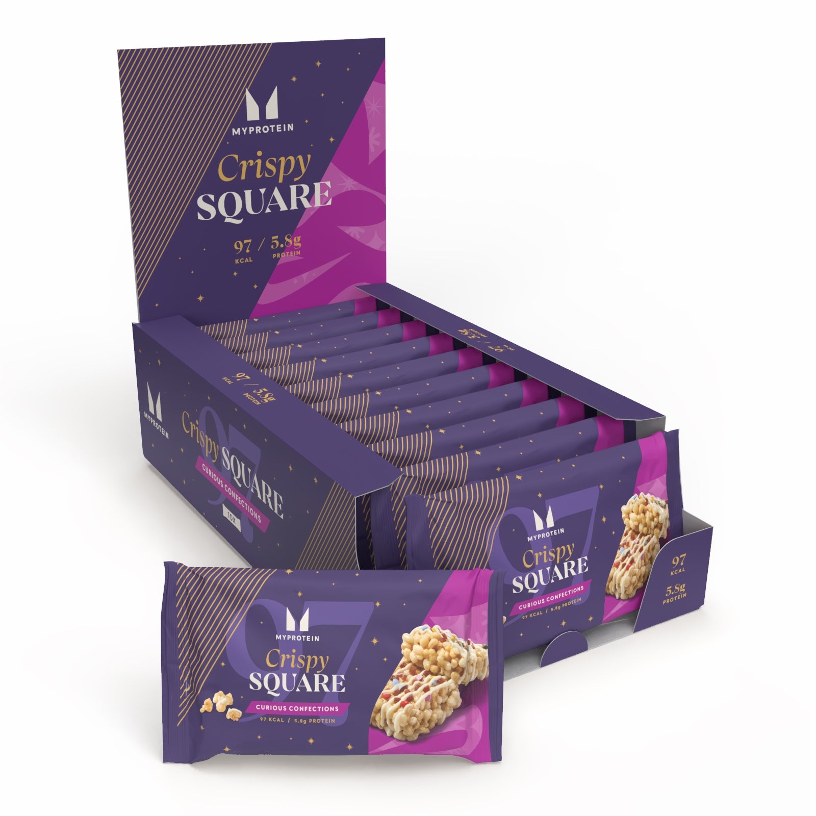 Crispy Square – Curious Confections - 10Bars - Curious Confections