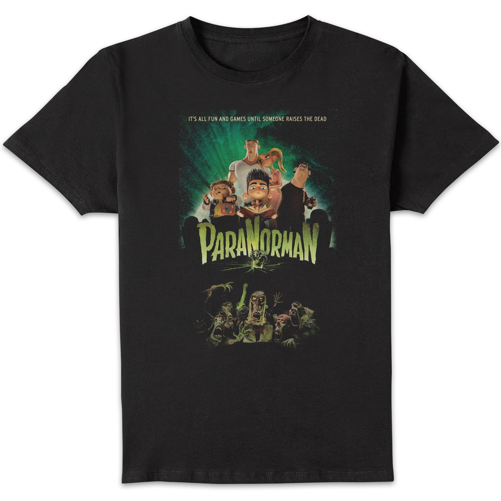 Paranorman Group Poster Unisex T-Shirt - Black - XXL