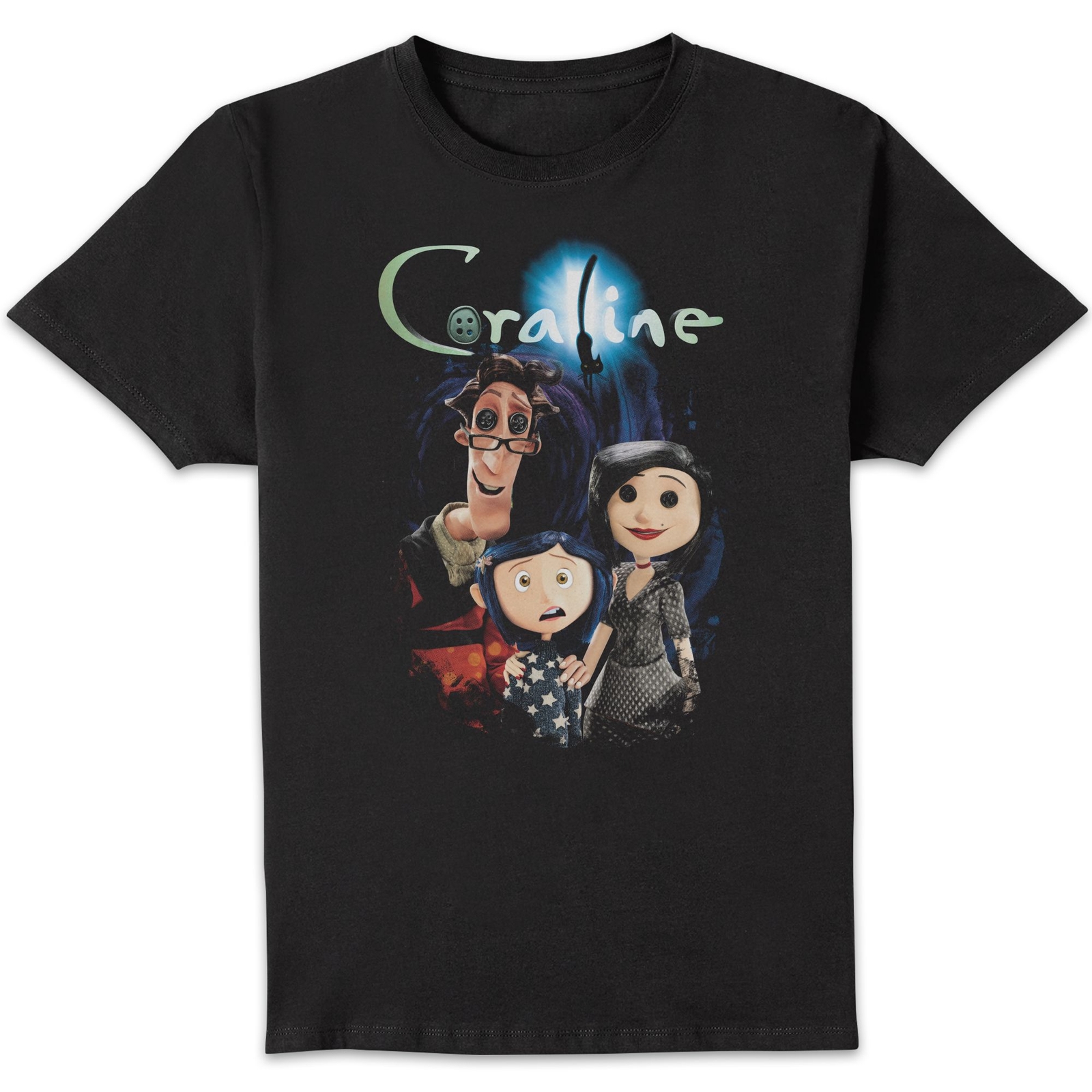 Coraline Other Mother And Father Unisex T-Shirt - Black - L