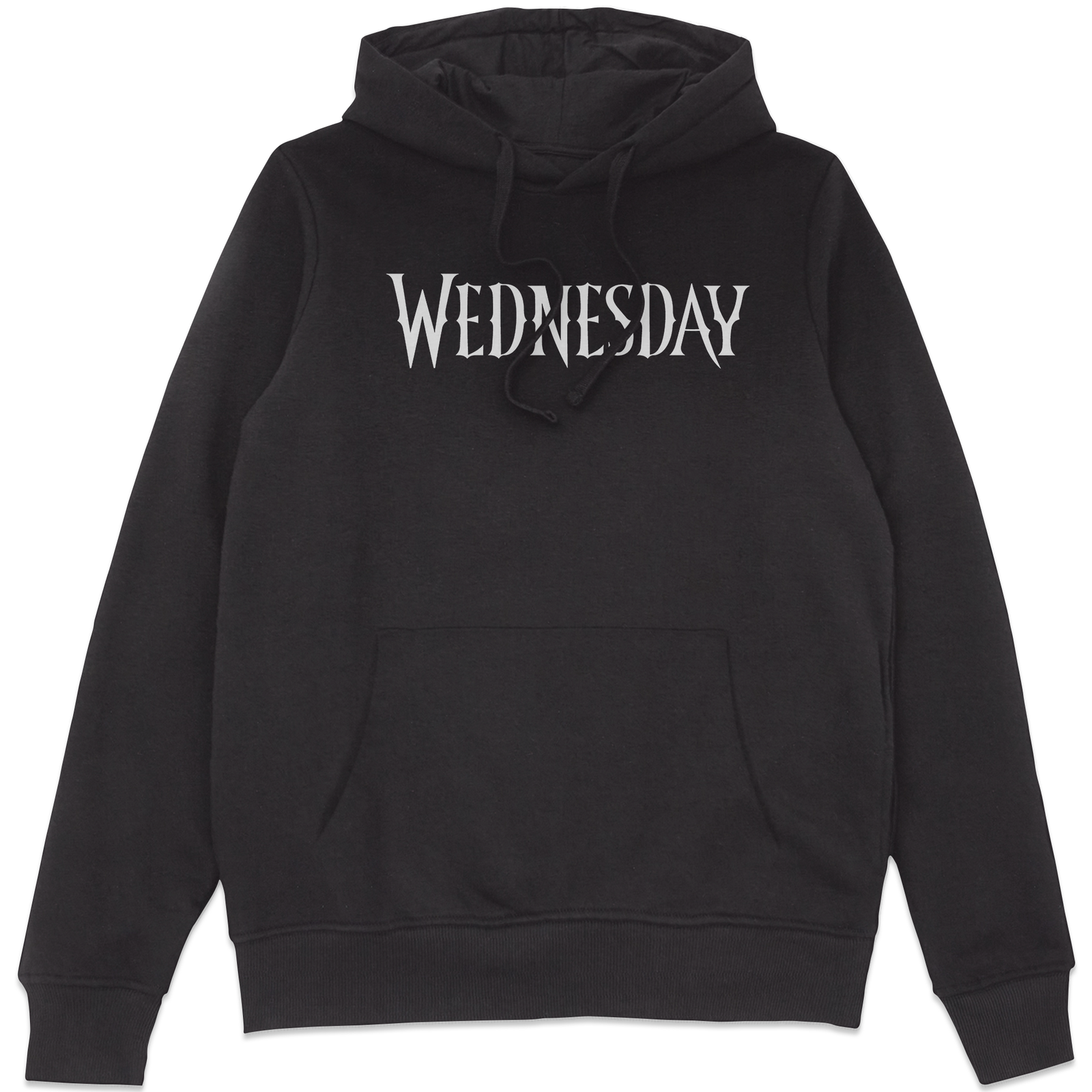 Wednesday Logo Sweat à Capuche - Noir