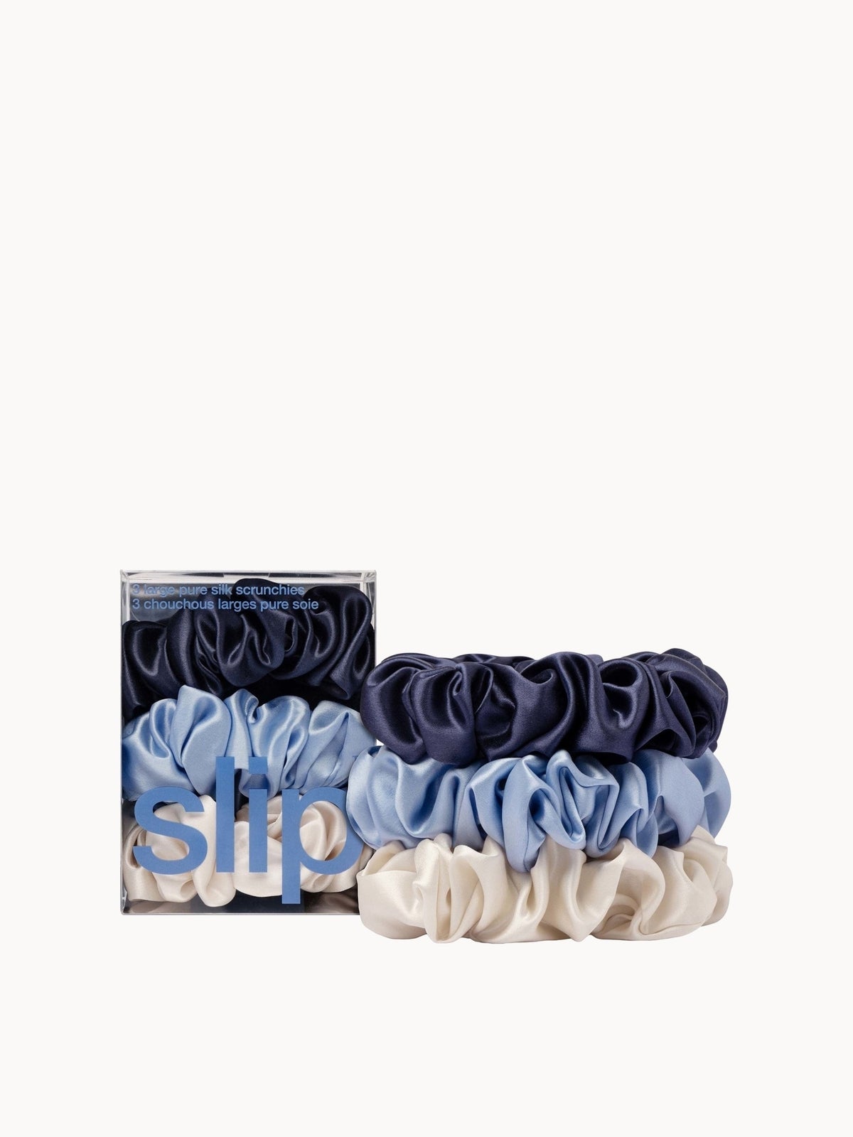 slip pure silk large scrunchies - skye