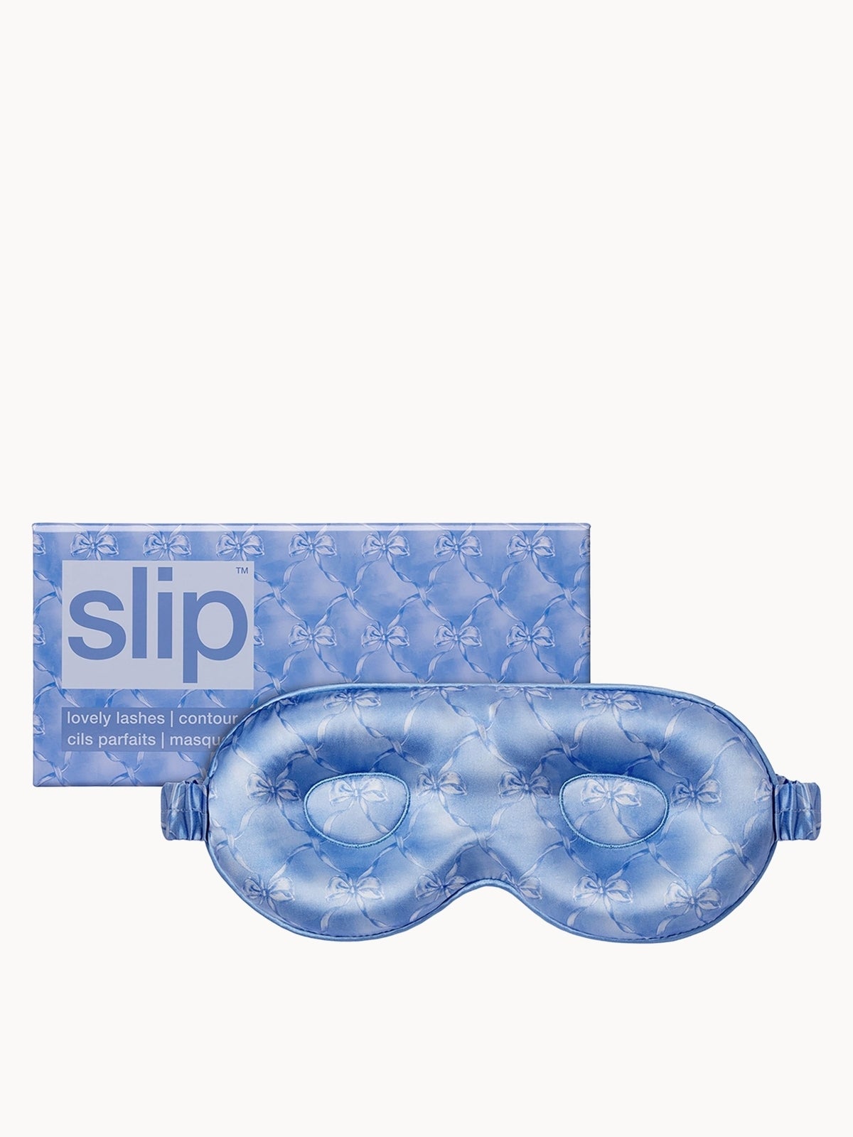 slip pure silk contour sleep mask - bluebelle