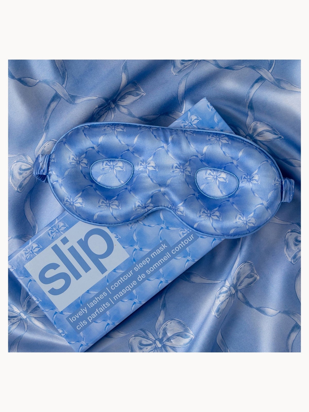 slip pure silk contour sleep mask - bluebelle 3
