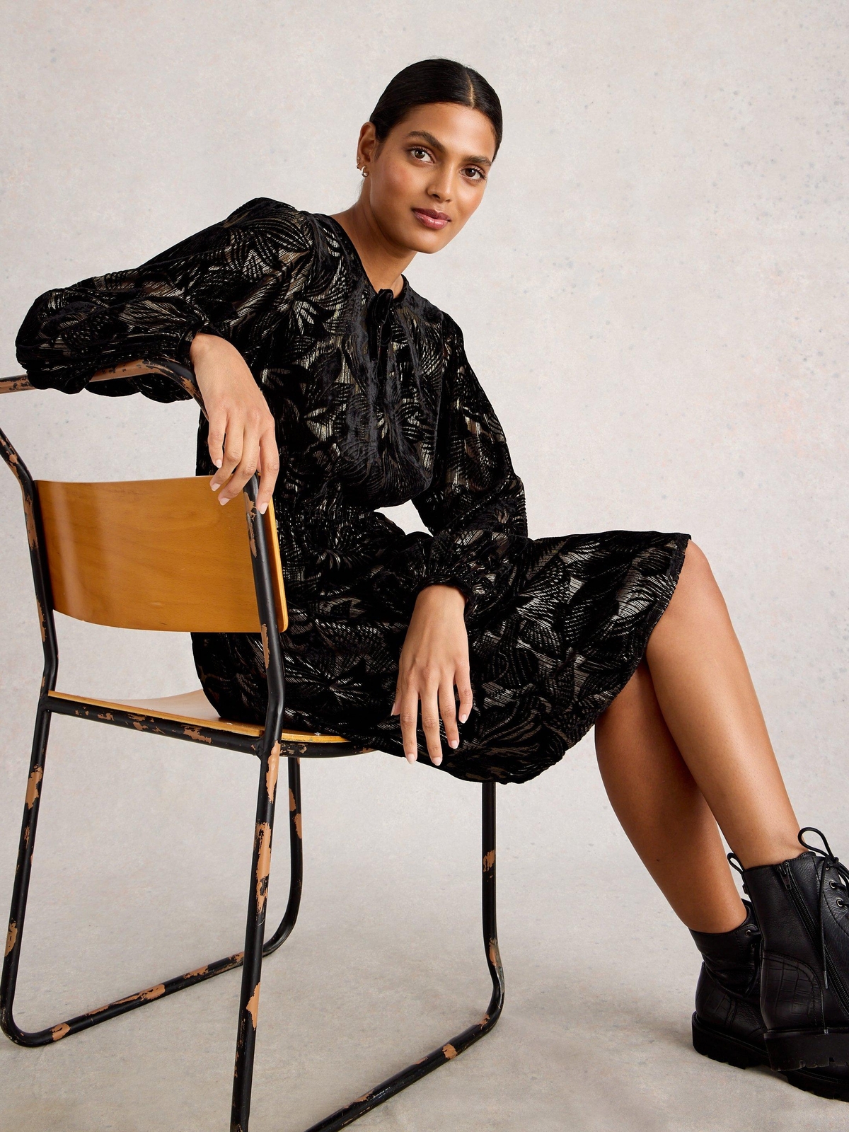 Samtkleid Faye - 38/R