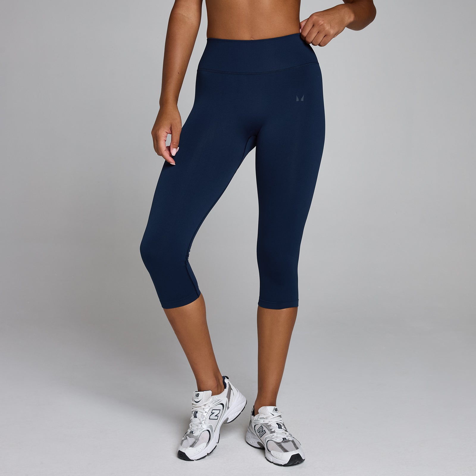 MyProtein - Women's - Hybrid Seamless Capri - XXL - Blue