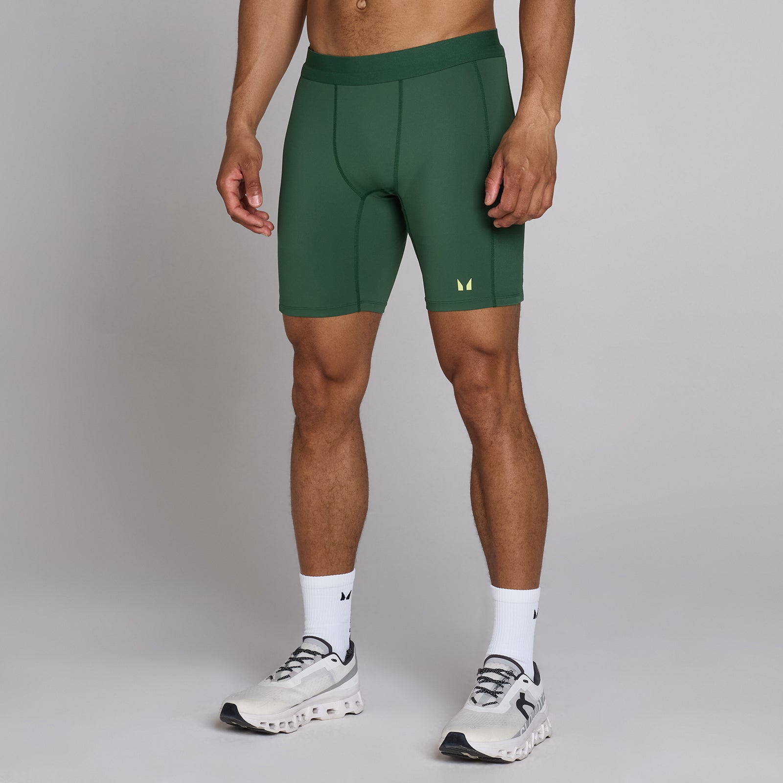 Myprotein UK MyProtein MP Men's Hybrid Pocket Half Tight - Racing Green - S