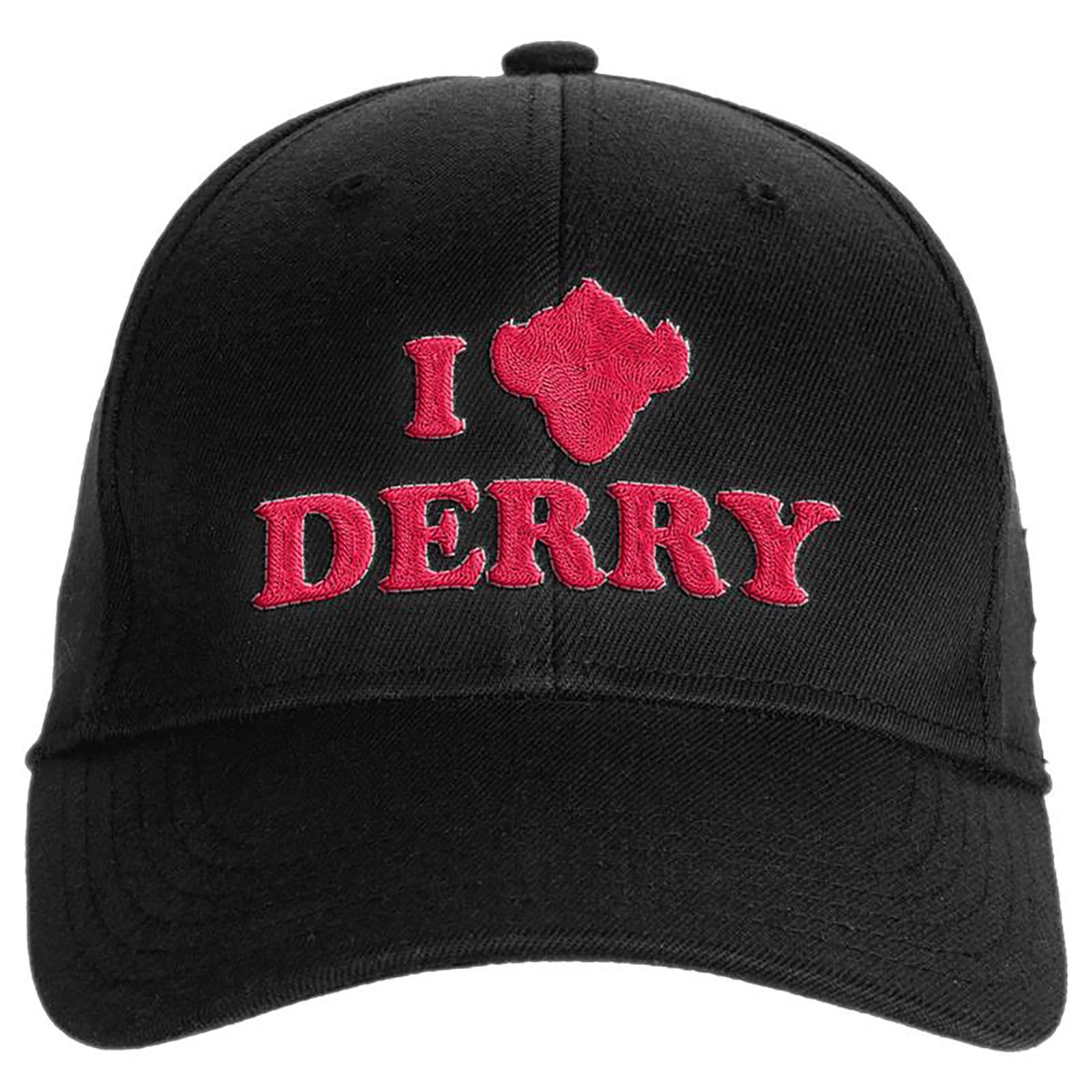 IT - Welcome To Derry I Heart Derry Embroidered Baseball Casquette - Noir