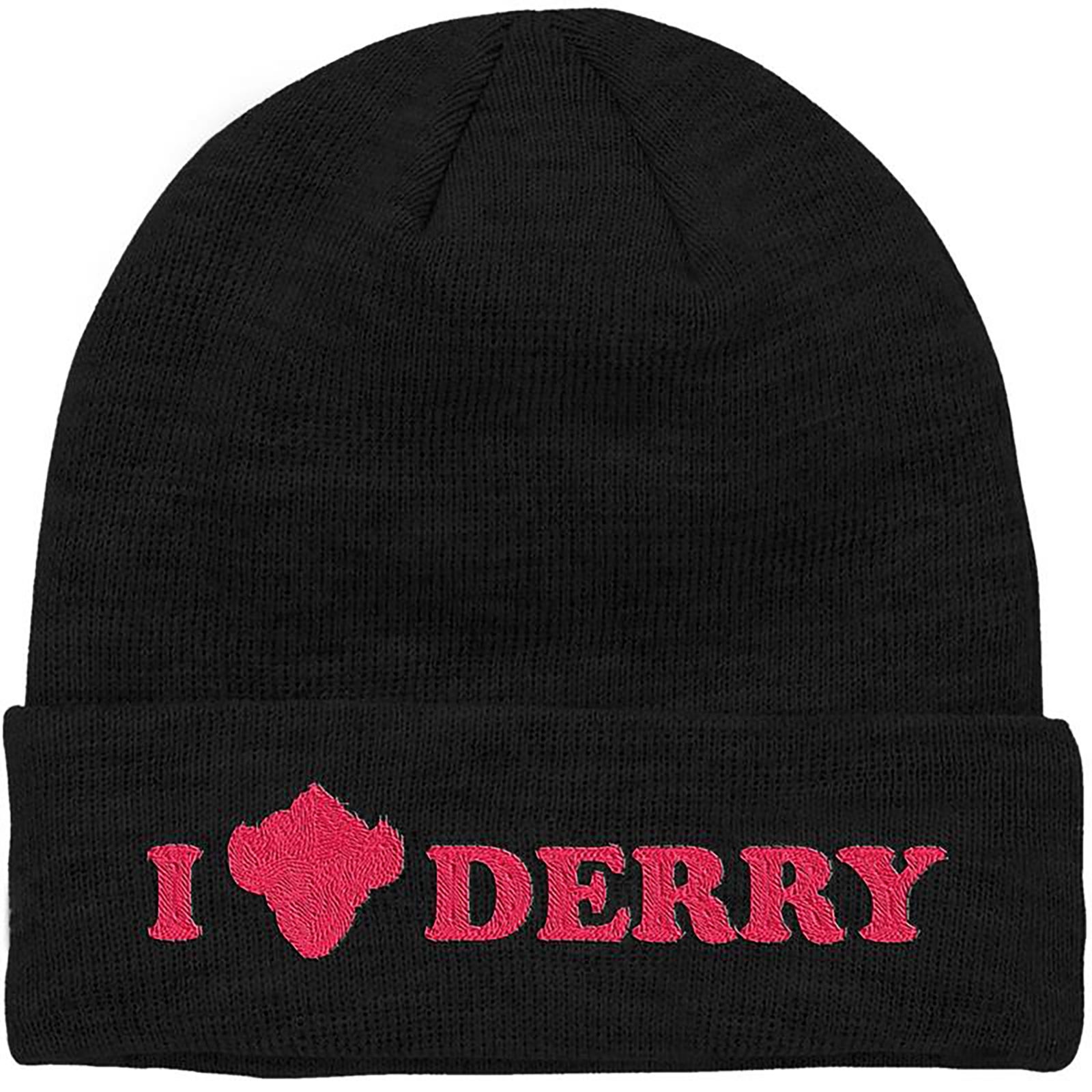 IT - Welcome To Derry I Heart Derry Embroidered Bonnet - Noir