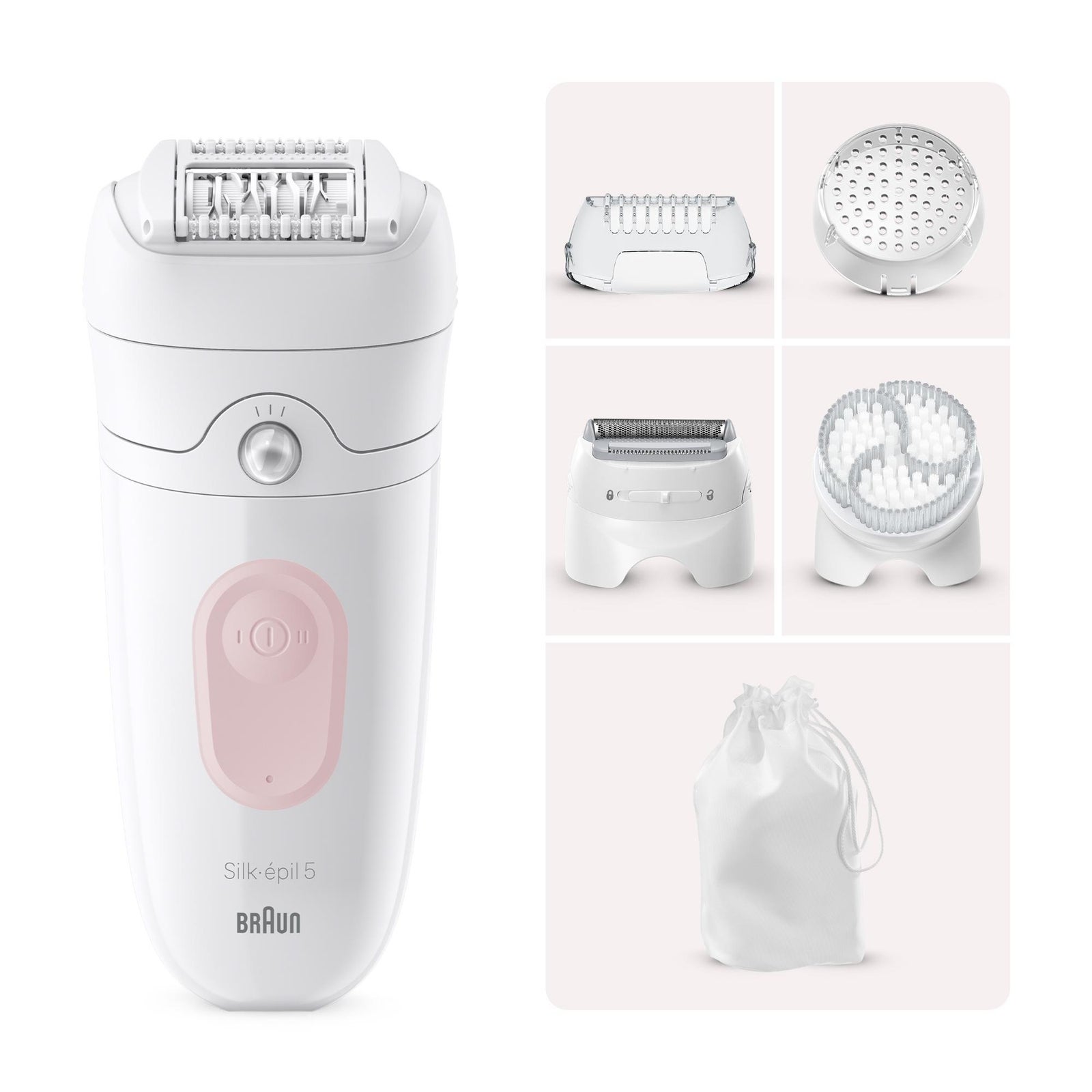 Braun Silk-épil Serie 5 5-060 Frauen-Epilierer für Haarentfernung: retailer-supplied image
