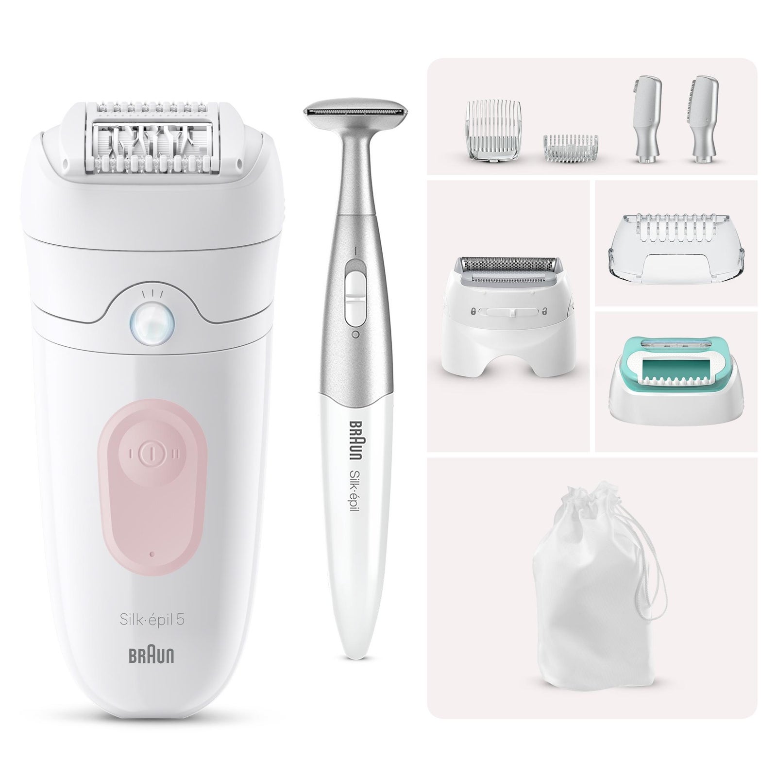 Braun Silk-épil Serie 5 5-251 Epilierer für langanhaltende glatte Haut: retailer-supplied image