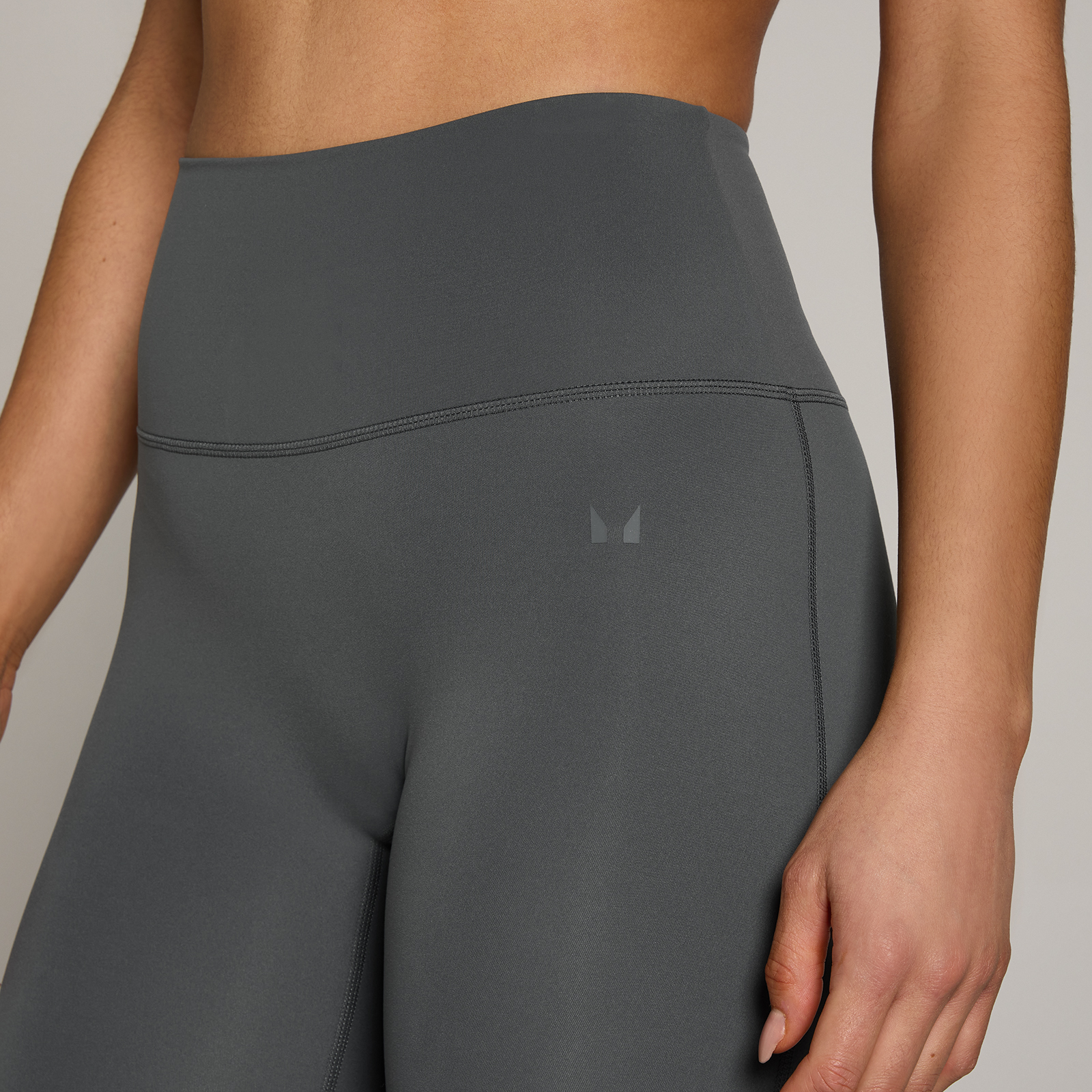 Thumbnail - MP Damen Tempo Hoch Geschnittene Leggings - Dunkelgrau - M