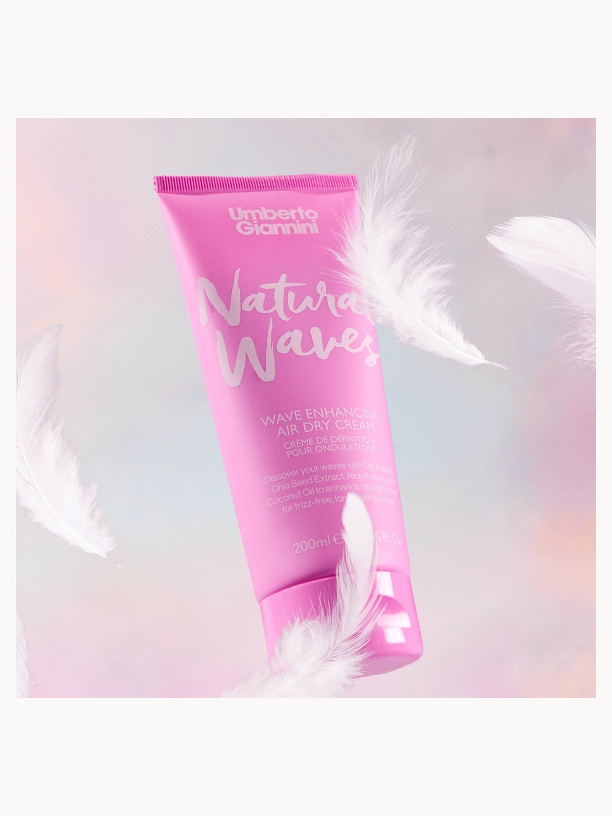 Umberto Giannini Natural Waves Wave Enhancing Air Dry Cream 200ml 2