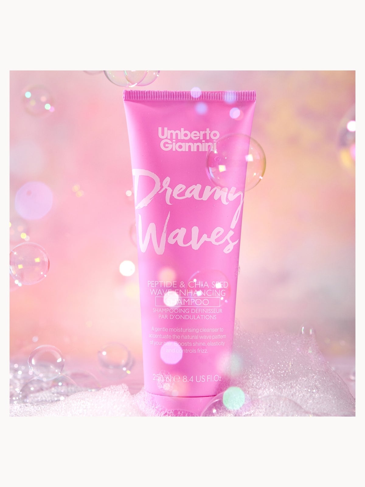 Umberto Giannini Dream Waves Peptide & Chia Seed Wave Enhancing Shampoo 250ml 3