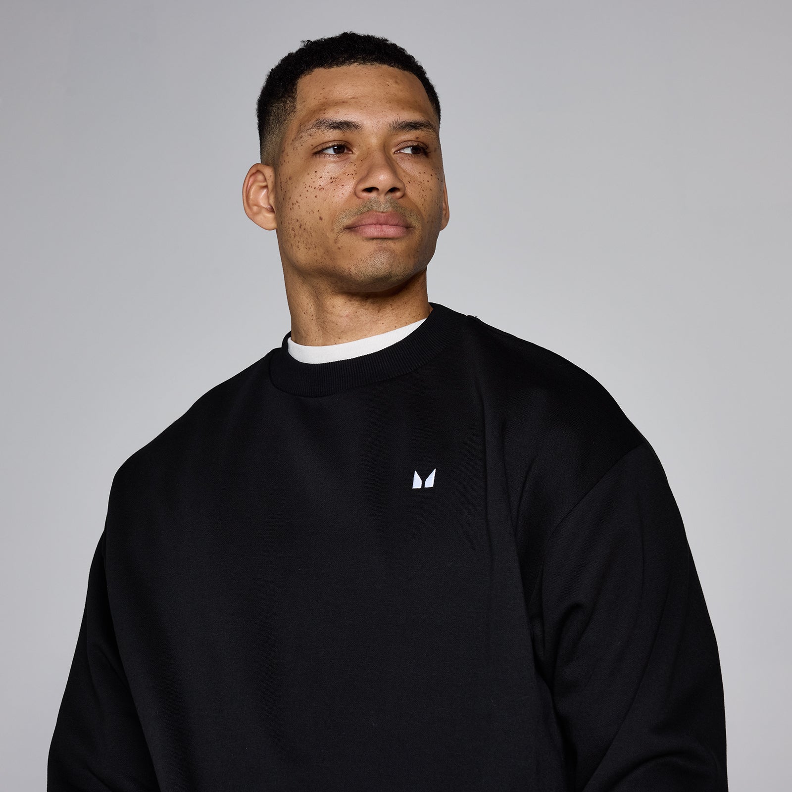 MP Men's Rest Day Oversized Sweatshirt - Black - XXL — Bild 5