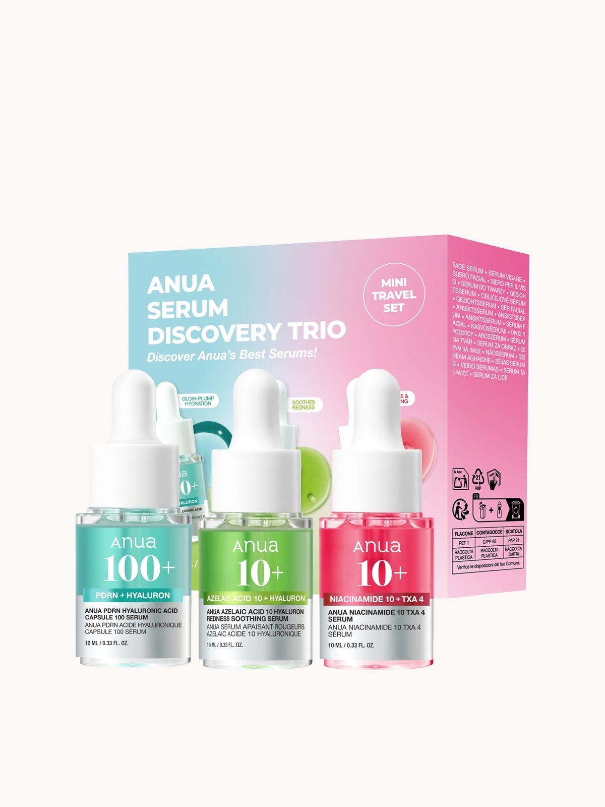 Anua Serum Discovery Trio