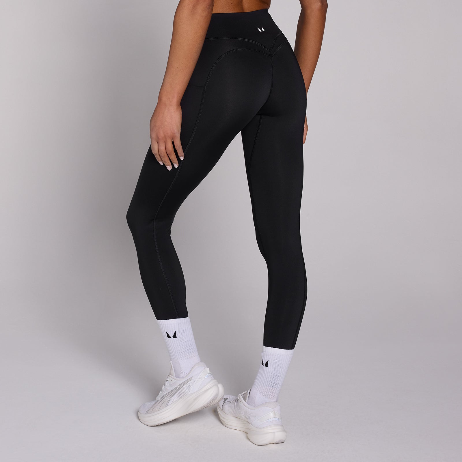 MP Damen Trainings-Leggings mit Taschen – Schwarz - XS — Bild 3