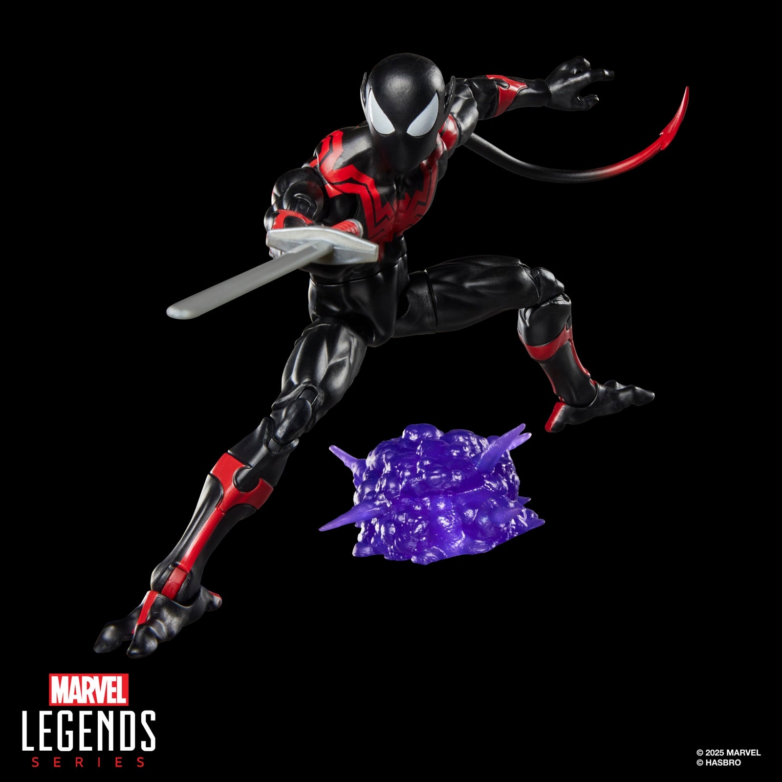 Hasbro Marvel Legends Series Uncanny Spider-Man (Nightcrawler), Retro Cardback Comics Action Figure