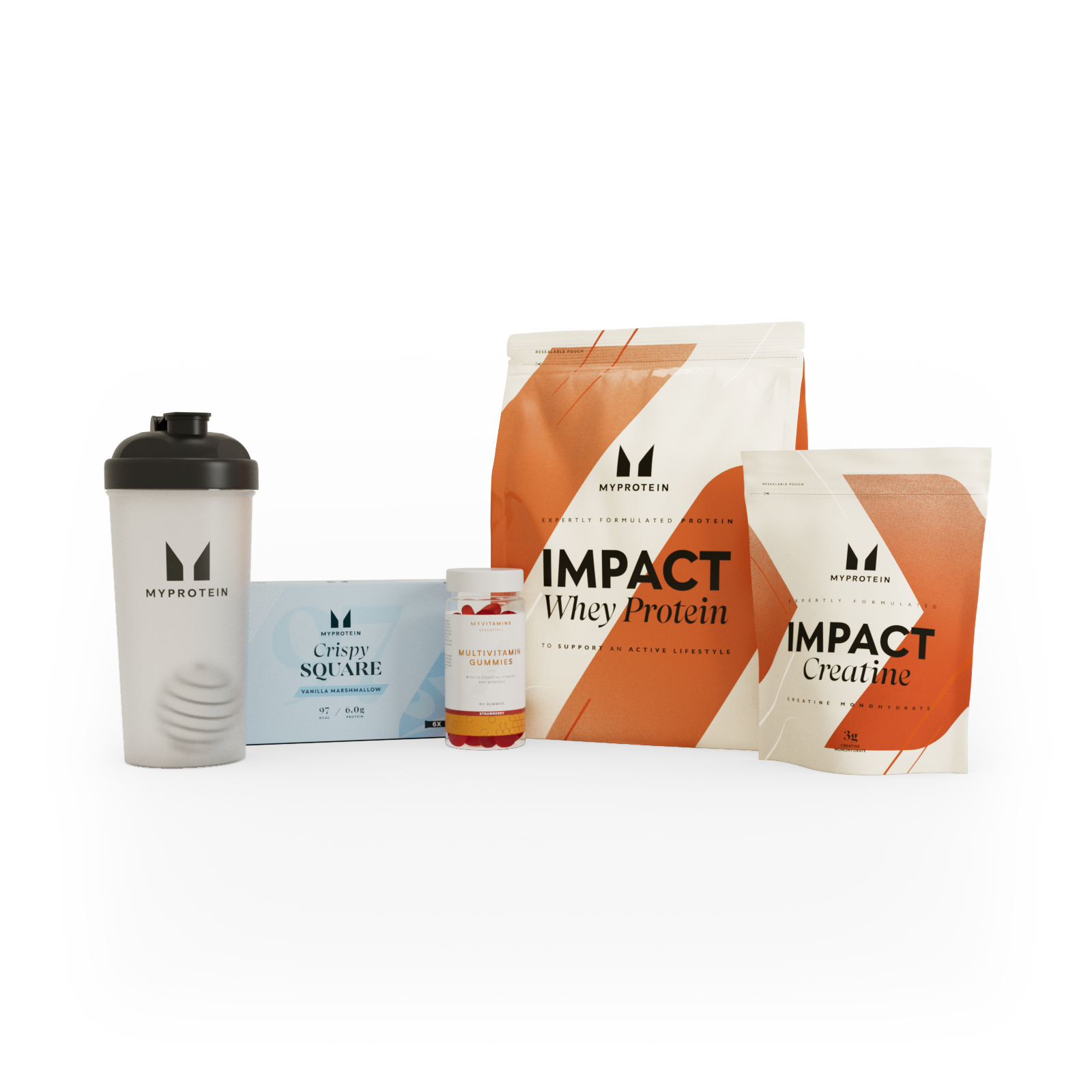 Myprotein UK MyProtein Kickstart Bundle - Impact Whey Protein Strawberry