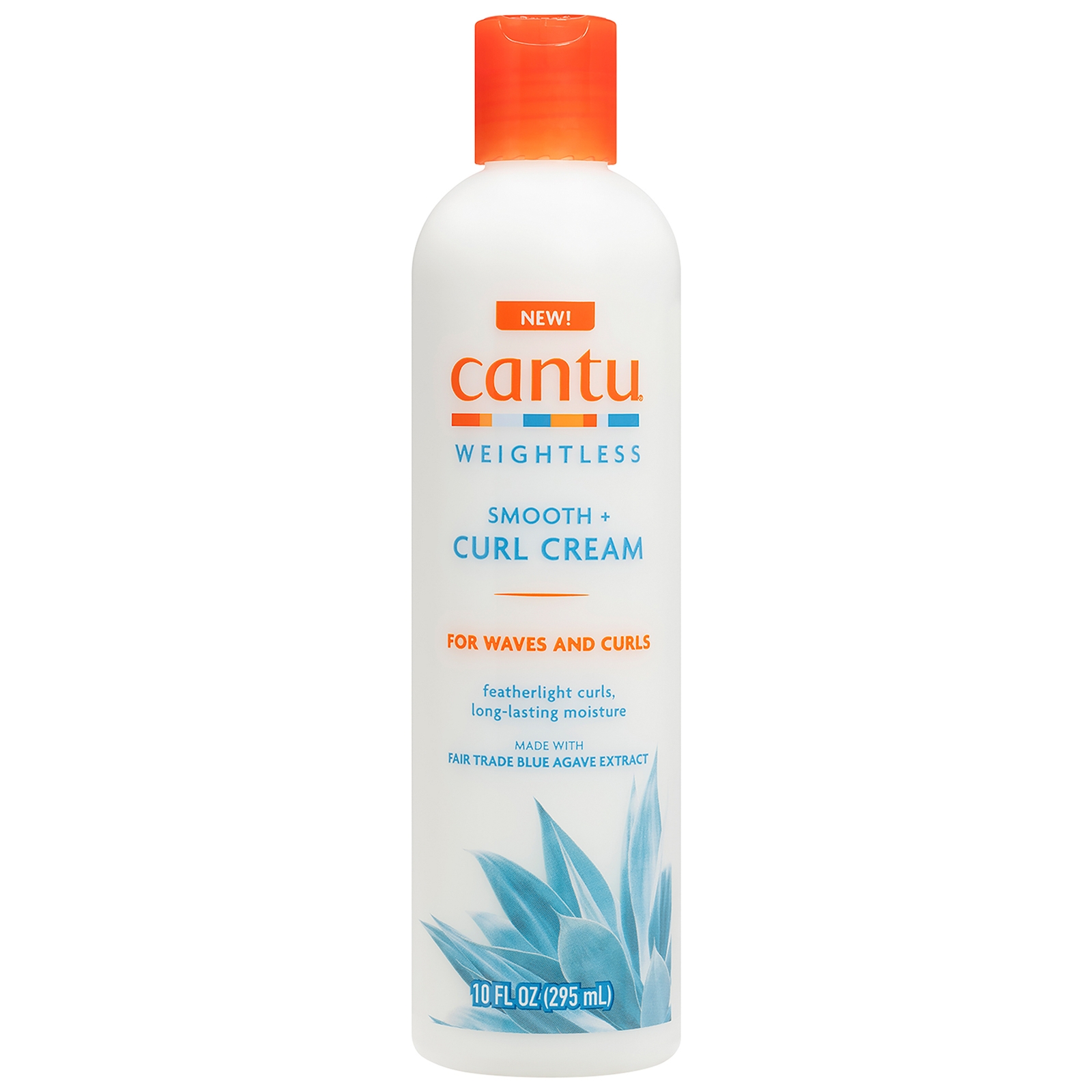 Cantu Weightless Smooth + Curl Cream 295ml In White