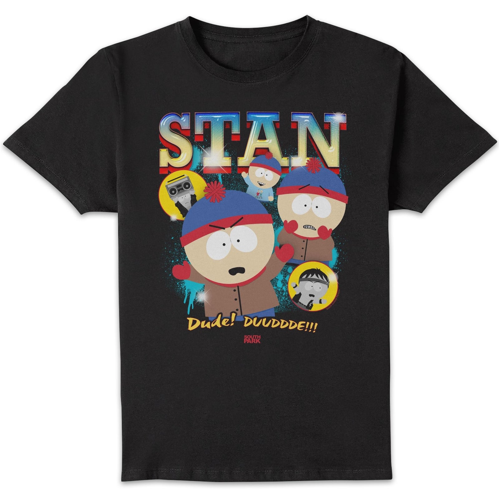 South Park Stan Bootleg Unisexe T-shirt - Noir