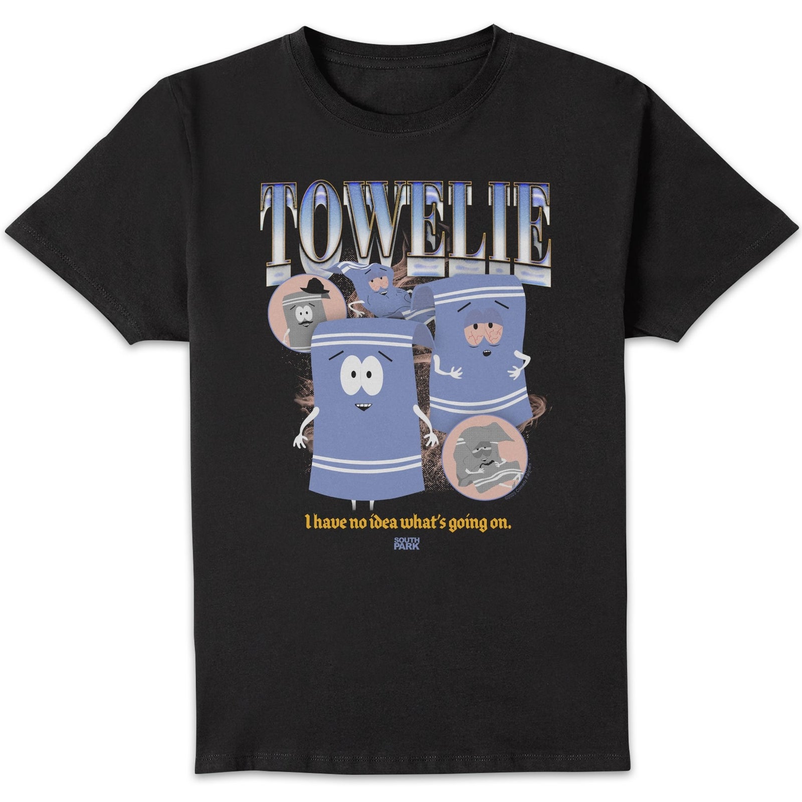 South Park Towelie Bootleg Unisex T-Shirt - Black - L