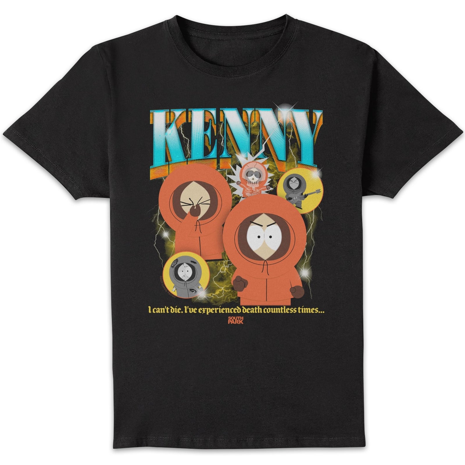 South Park Kenny Bootleg Unisex T-Shirt - Black - M