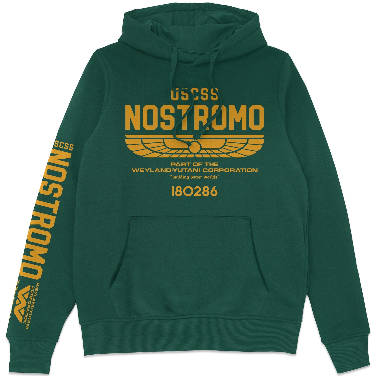 Alien Nostromo Hoodie - Green - XXL
