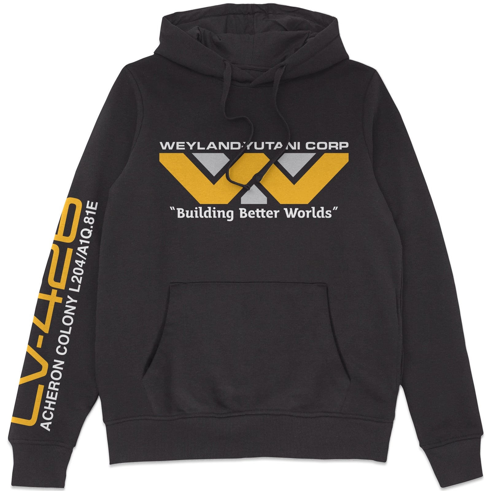 Alien Weyland Yutani Hoodie - Black - XL