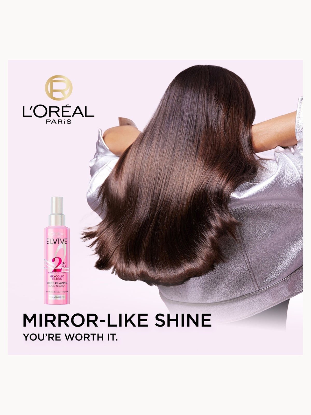 L'Oréal Paris Elvive Glycolic Gloss Core Spray Serum 150ml 2