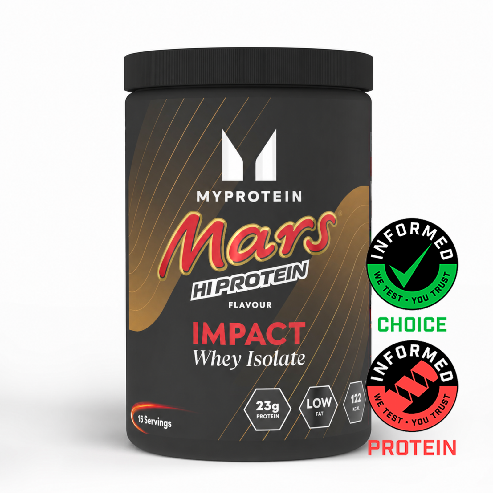 MyProtein Impact Whey Isolate Protein Powder 525g Mars Flavor