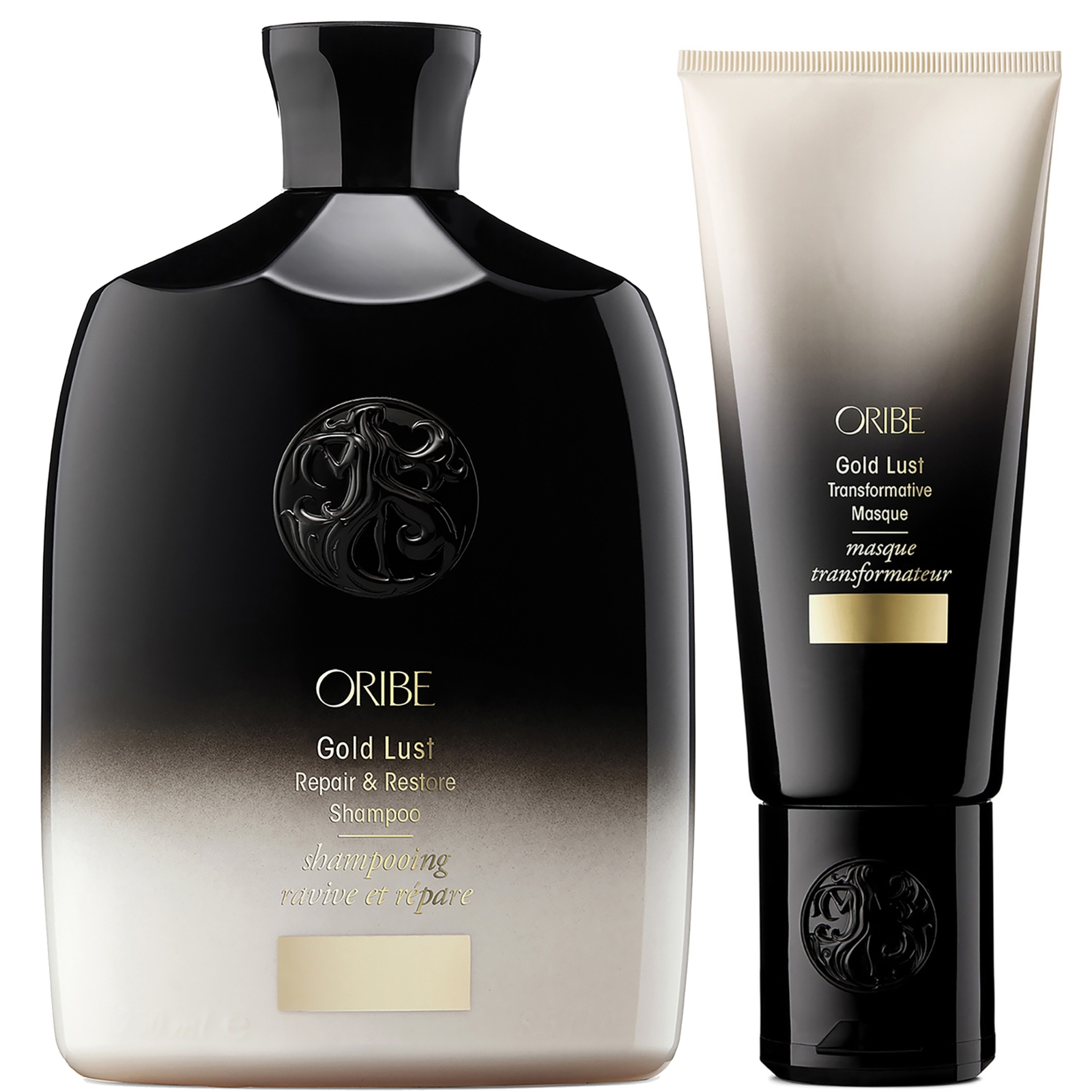 Oribe Gold Lust Shampoo 250ml & Masque 150ml Bundle