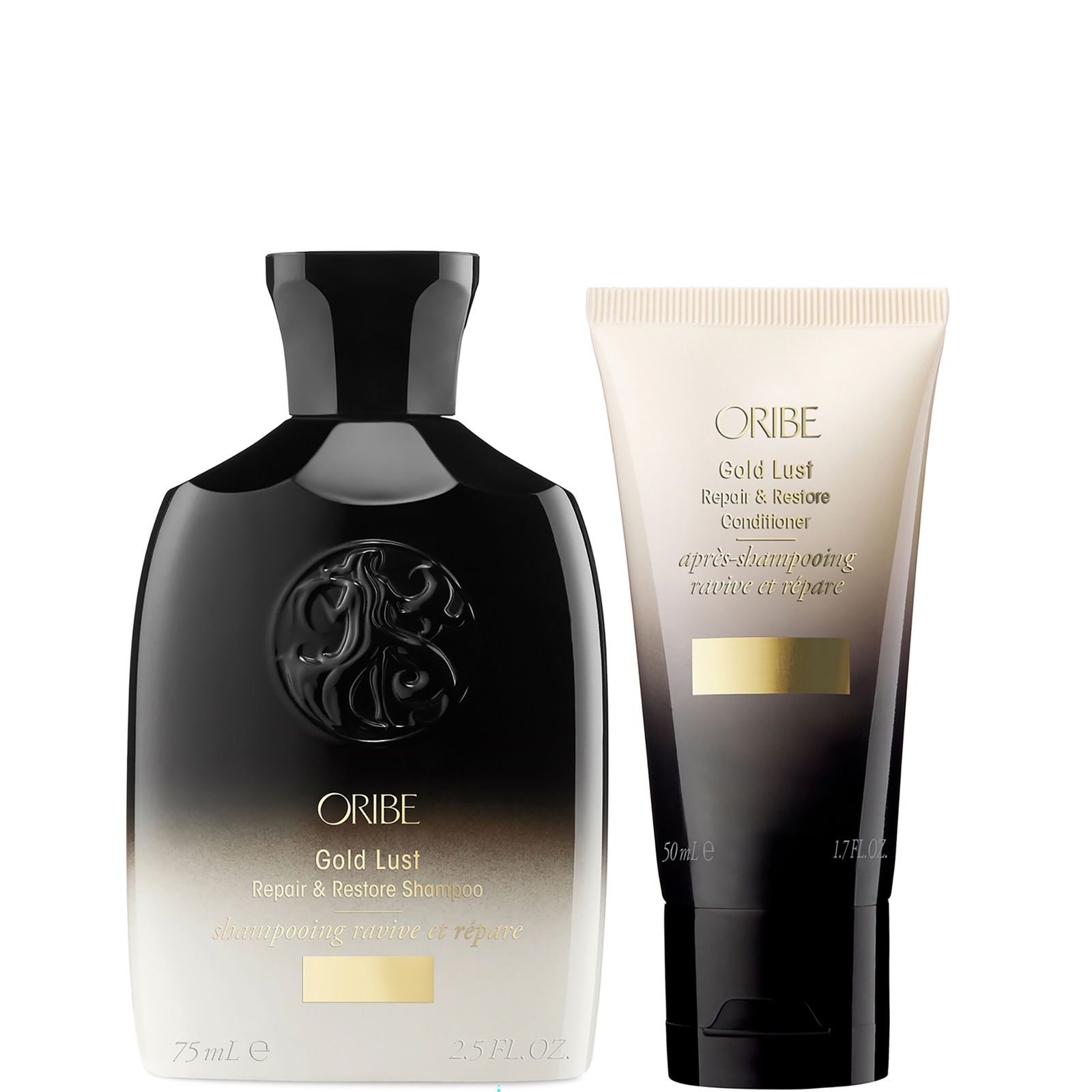 Oribe Gold Lust Shampoo 75ml & Conditioner 50ml Travel Bundle