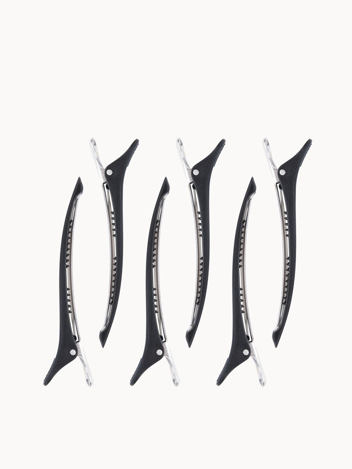 Brushworks No Crease Sectioning Hair Clips (Pack of 6) 2