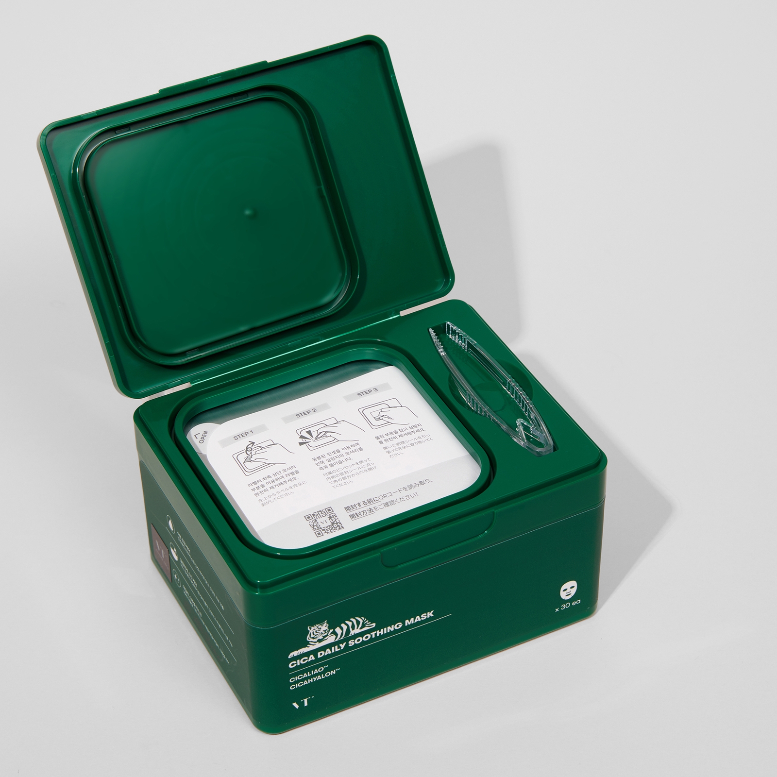 Thumbnail - VT Cosmetics Cica Daily Soothing Mask (Eu Package)