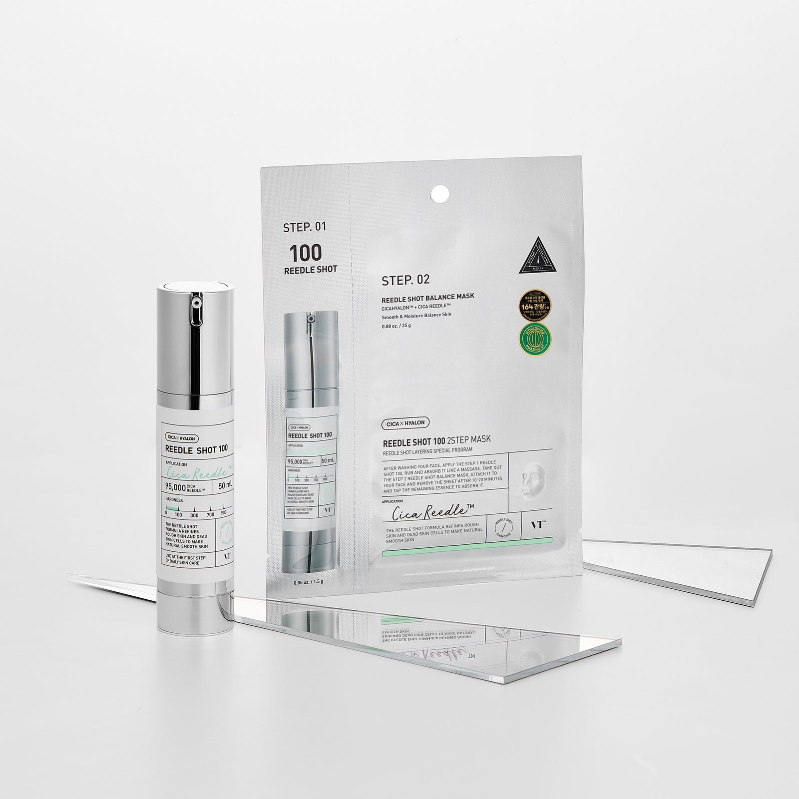 VT Cosmetics Reedle Shot 100 2-Step Mask