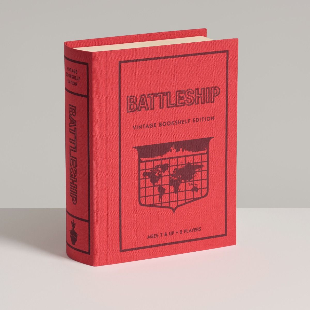 WS Game Company Battleship Vintage Bookshelf Edition Board Game