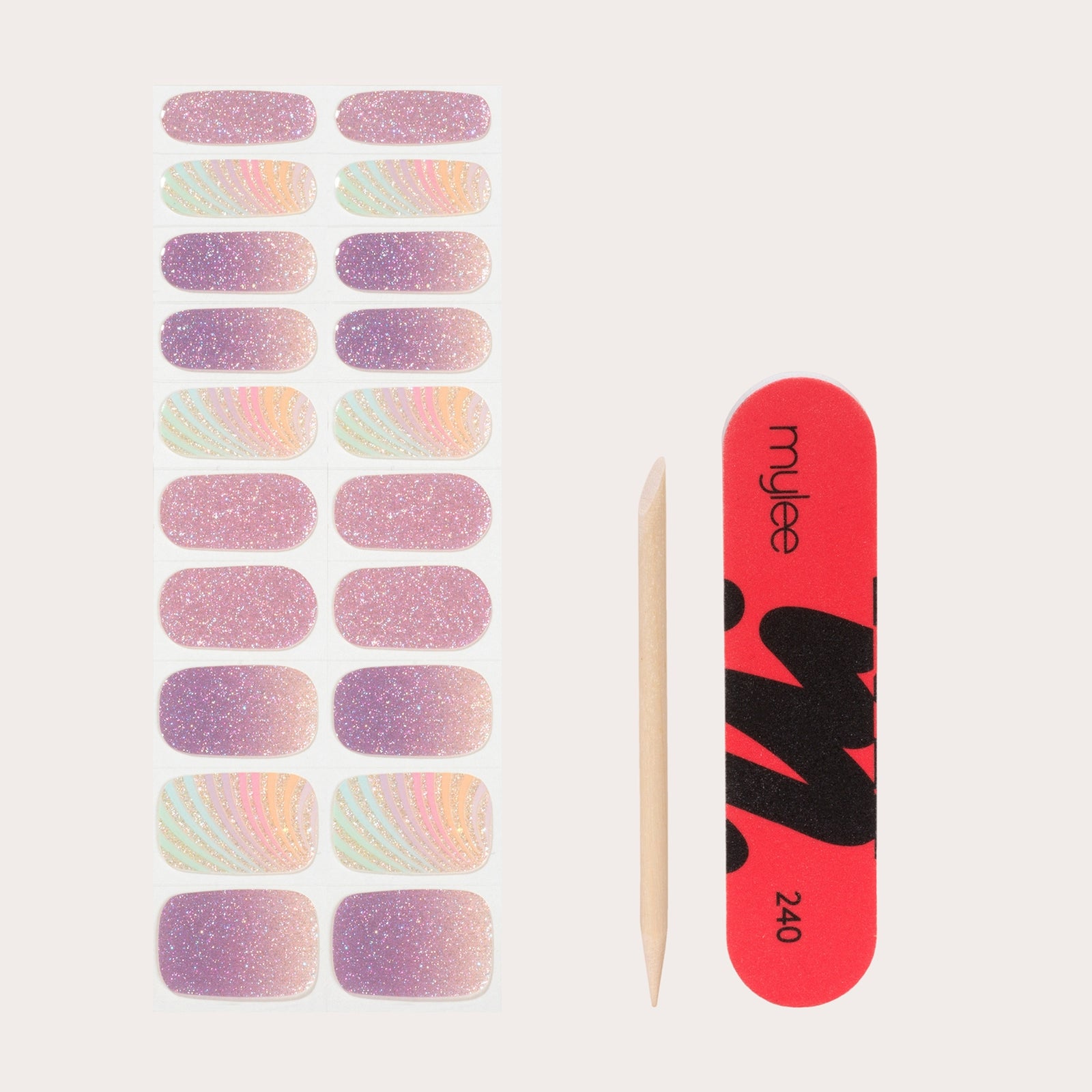 Mylee Gel Nail Wraps Dusk 'Till Dawn 2