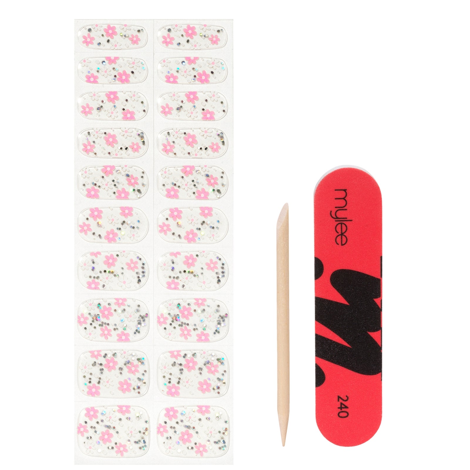 Mylee Gel Nail Wraps Freshly Picked 2