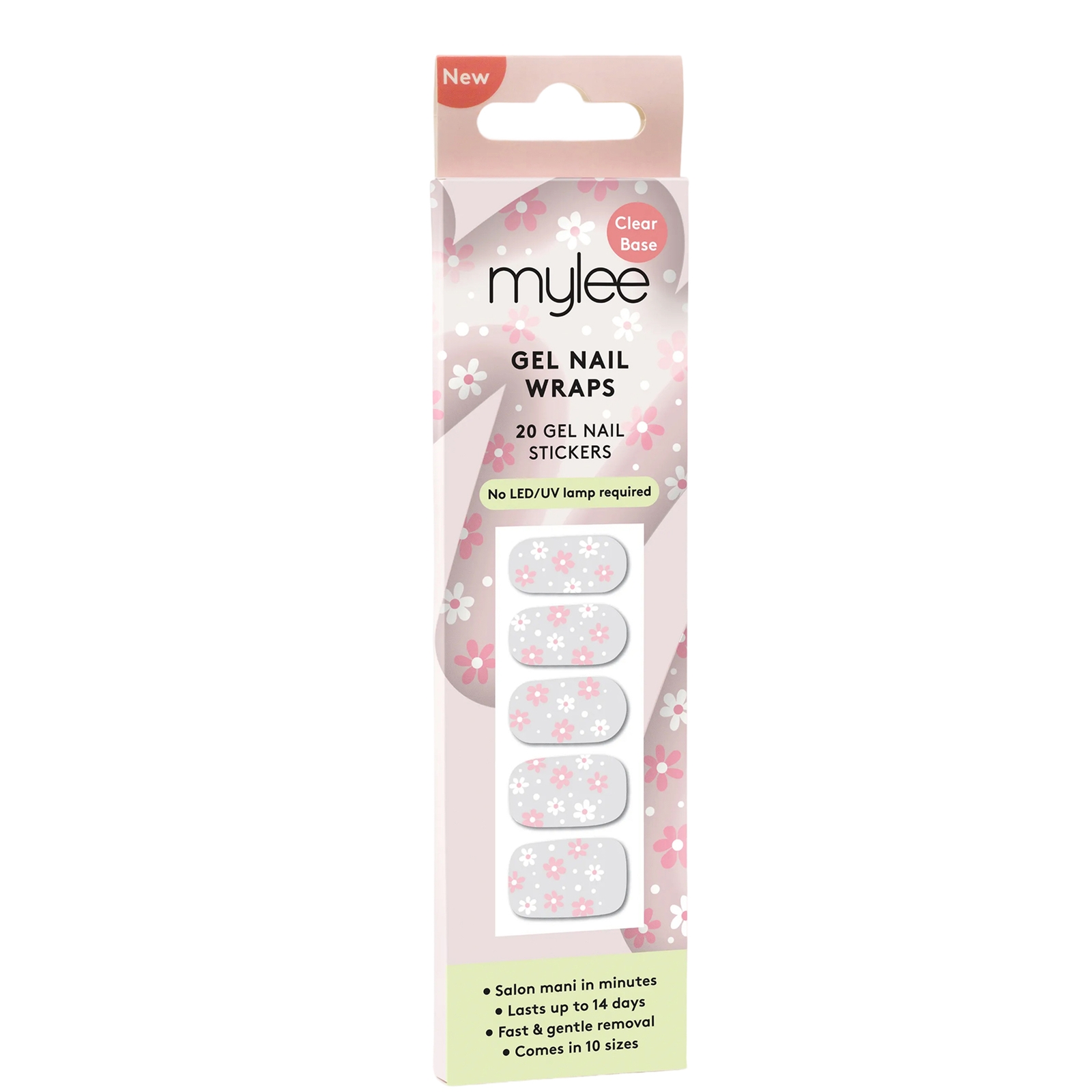 Mylee Gel Nail Wraps Freshly Picked