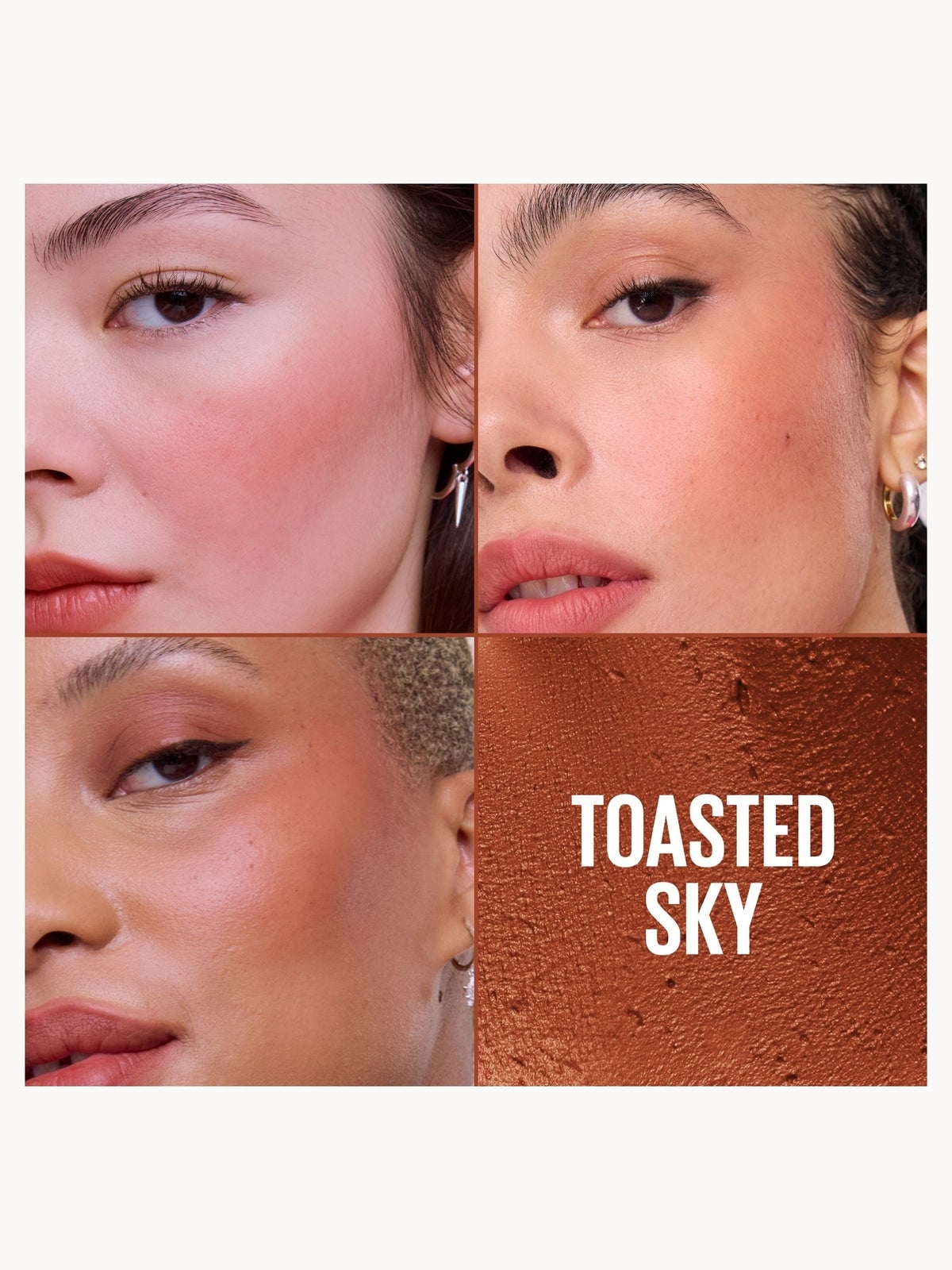 Maybelline New York Cloudtopia Blush Cheek & Lip Mousse Up to 14H Cheek Colour (Various Shades) - 12 Toasted Sky 4