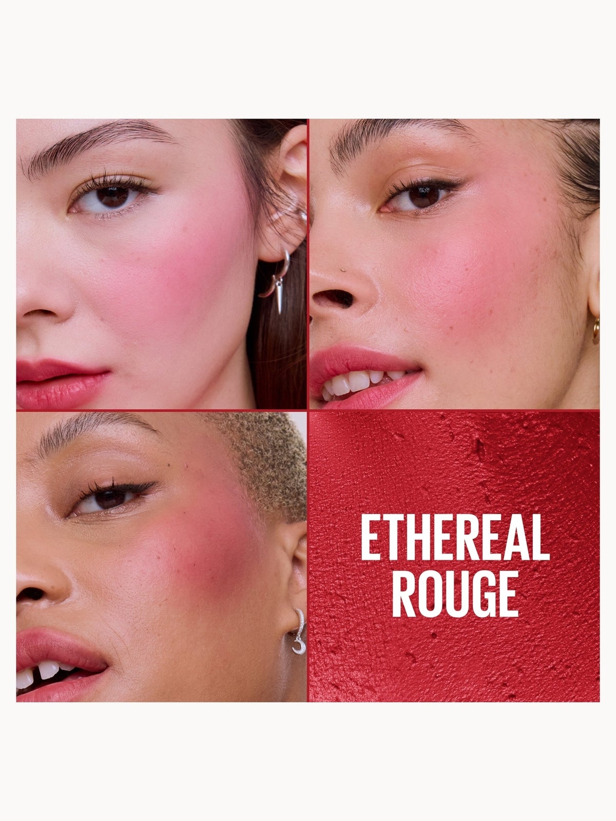 Maybelline New York Cloudtopia Blush Cheek & Lip Mousse Up to 14H Cheek Colour (Various Shades) - 2 Ethereal Rouge 4